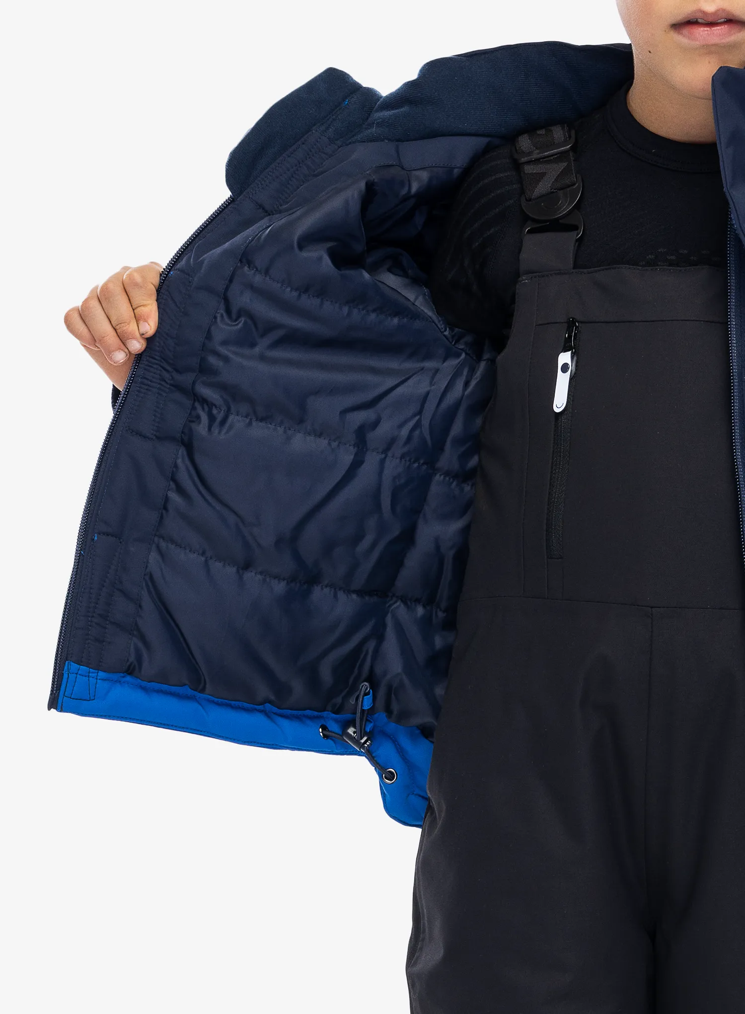 Chlapecká bunda Viking Play Winter Jacket Thermal - blue