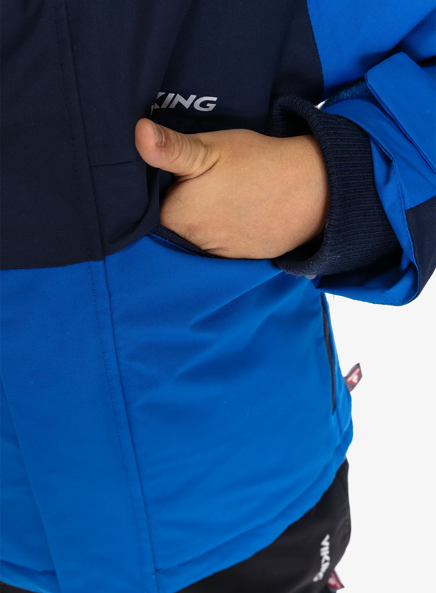 Chlapecká bunda Viking Play Winter Jacket Thermal - blue