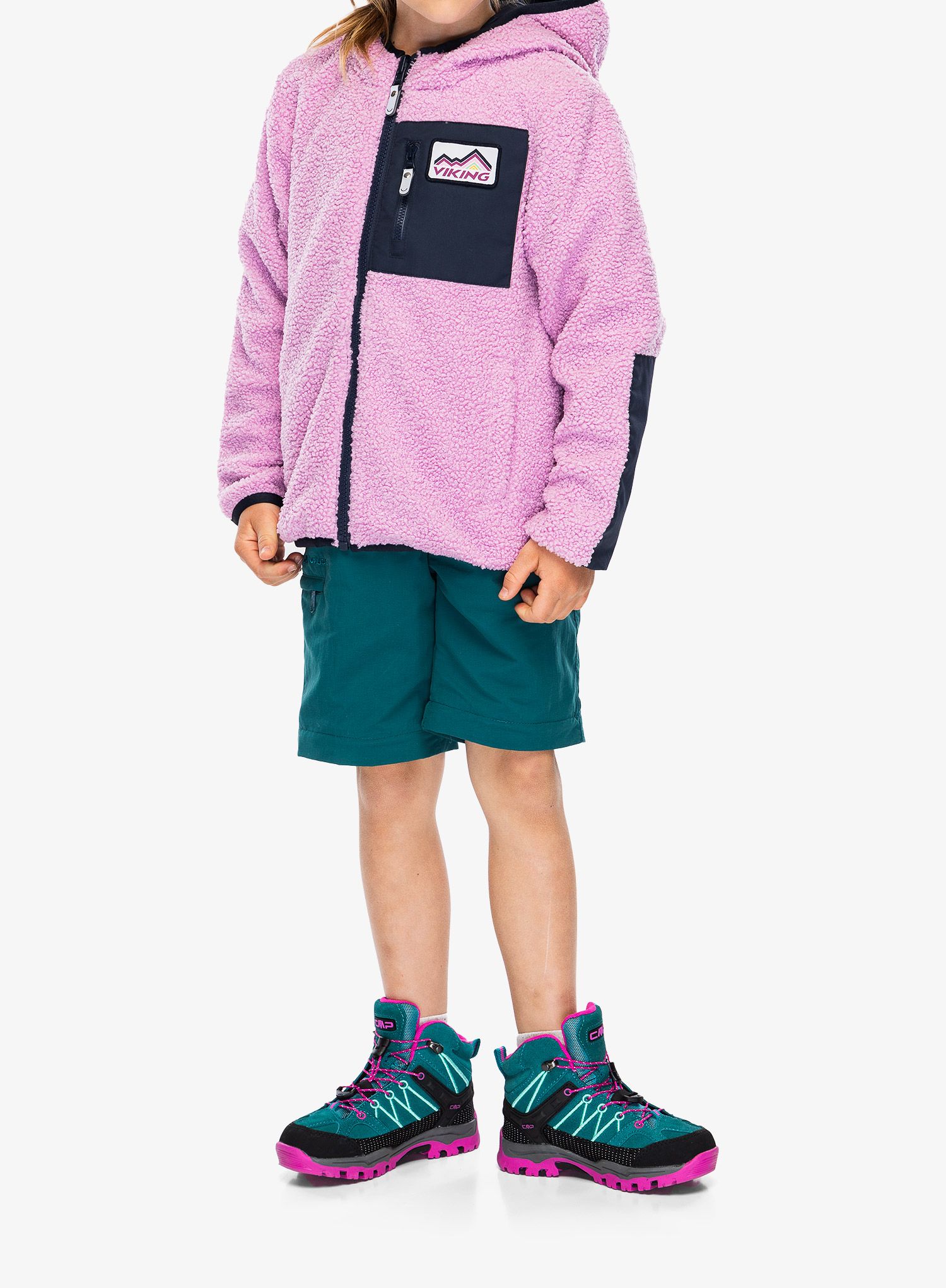 Dětská bunda Viking Play Reversible Pilejacket - lavender