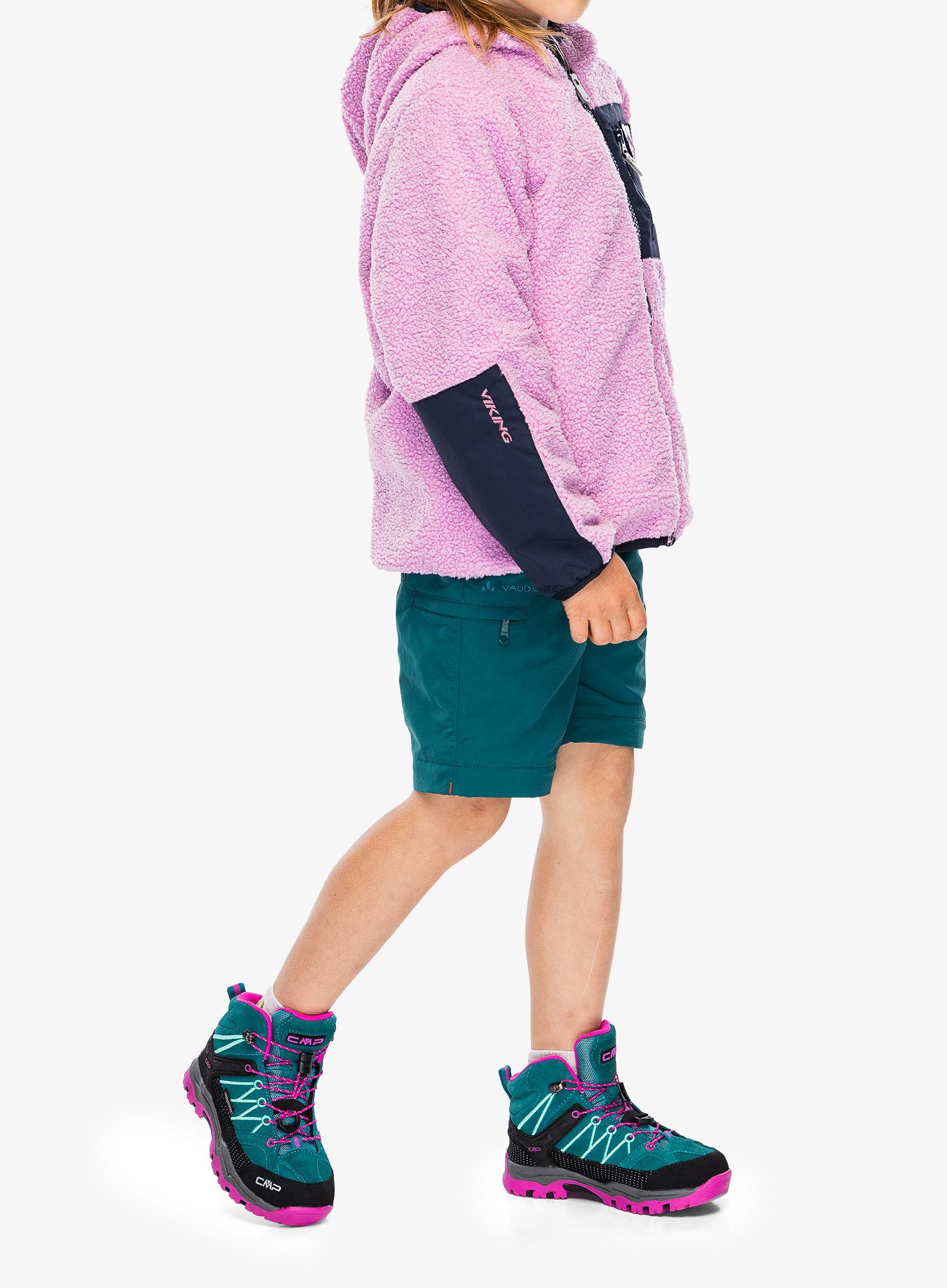 Dětská bunda Viking Play Reversible Pilejacket - lavender
