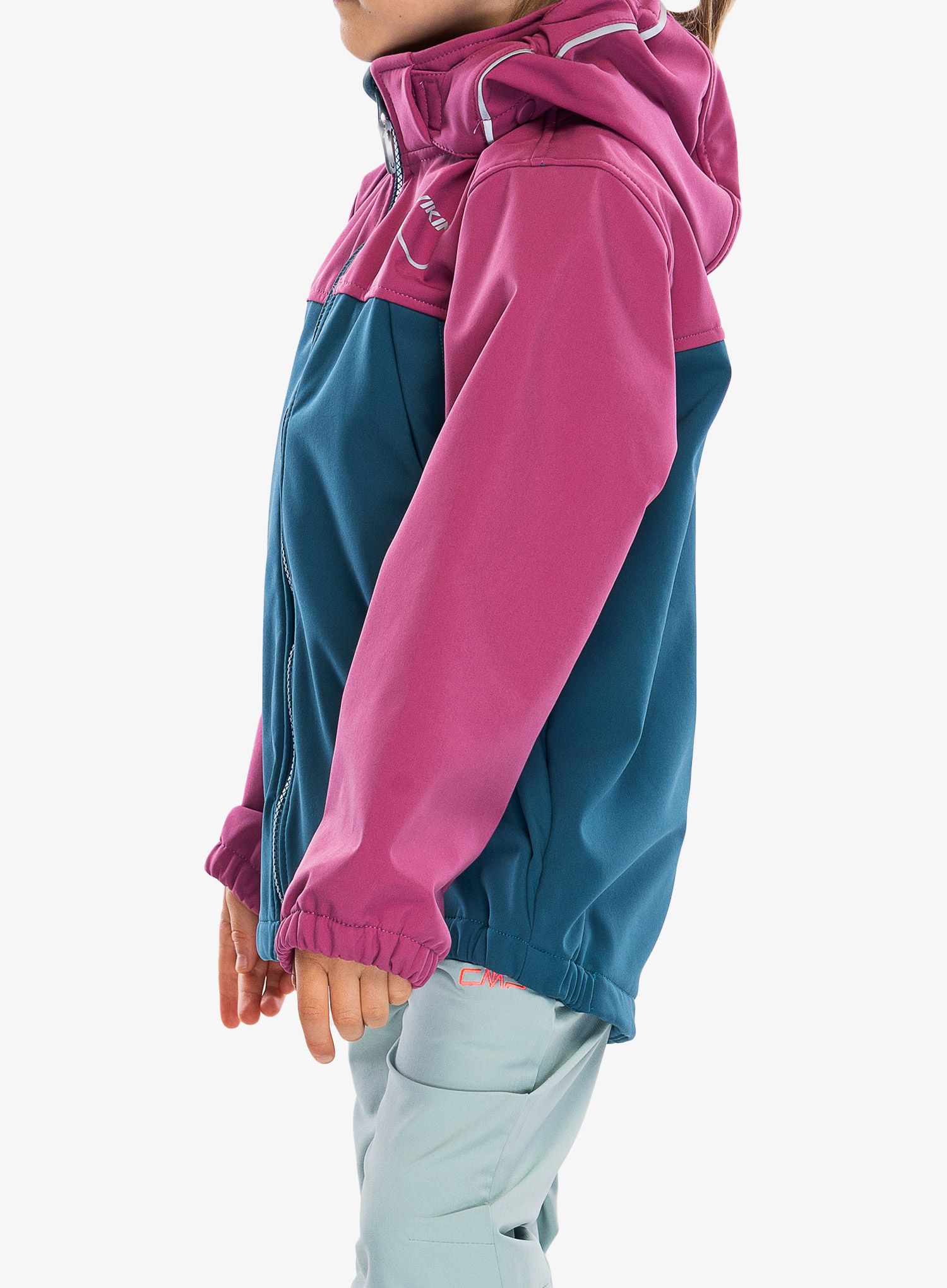 Dětská bunda Viking Play Softshell Jacket - plum