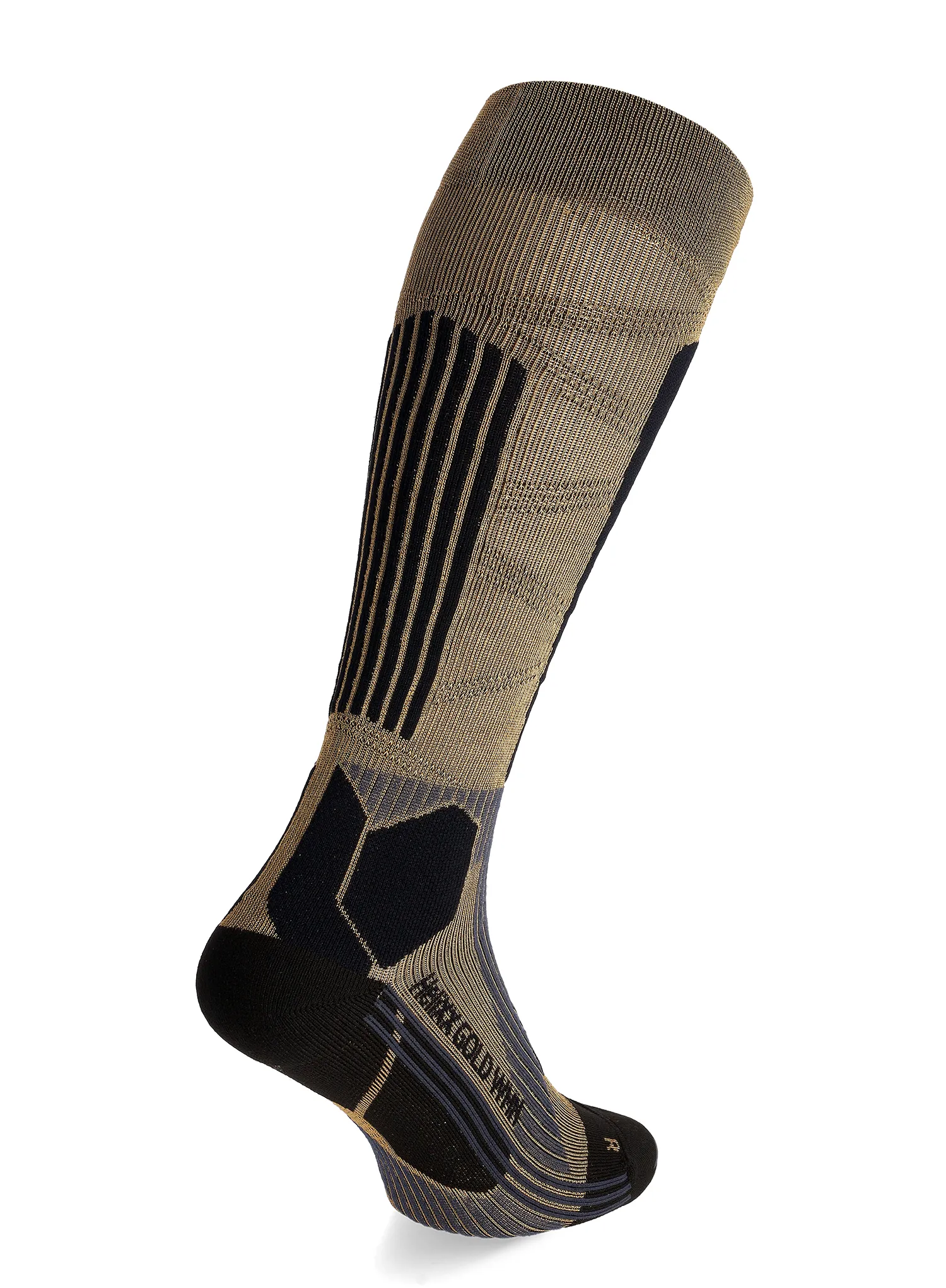 Dámské lyžařské ponožky X-Socks Helixx Gold 4.0 - gold/black