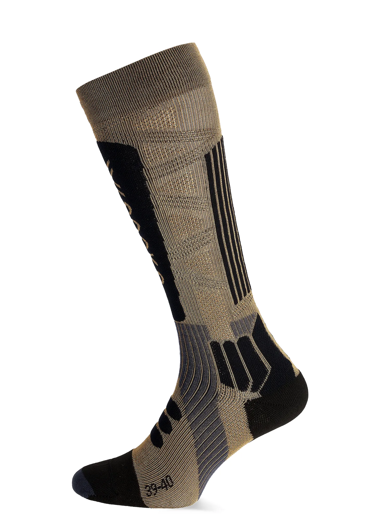 Dámské lyžařské ponožky X-Socks Helixx Gold 4.0 - gold/black