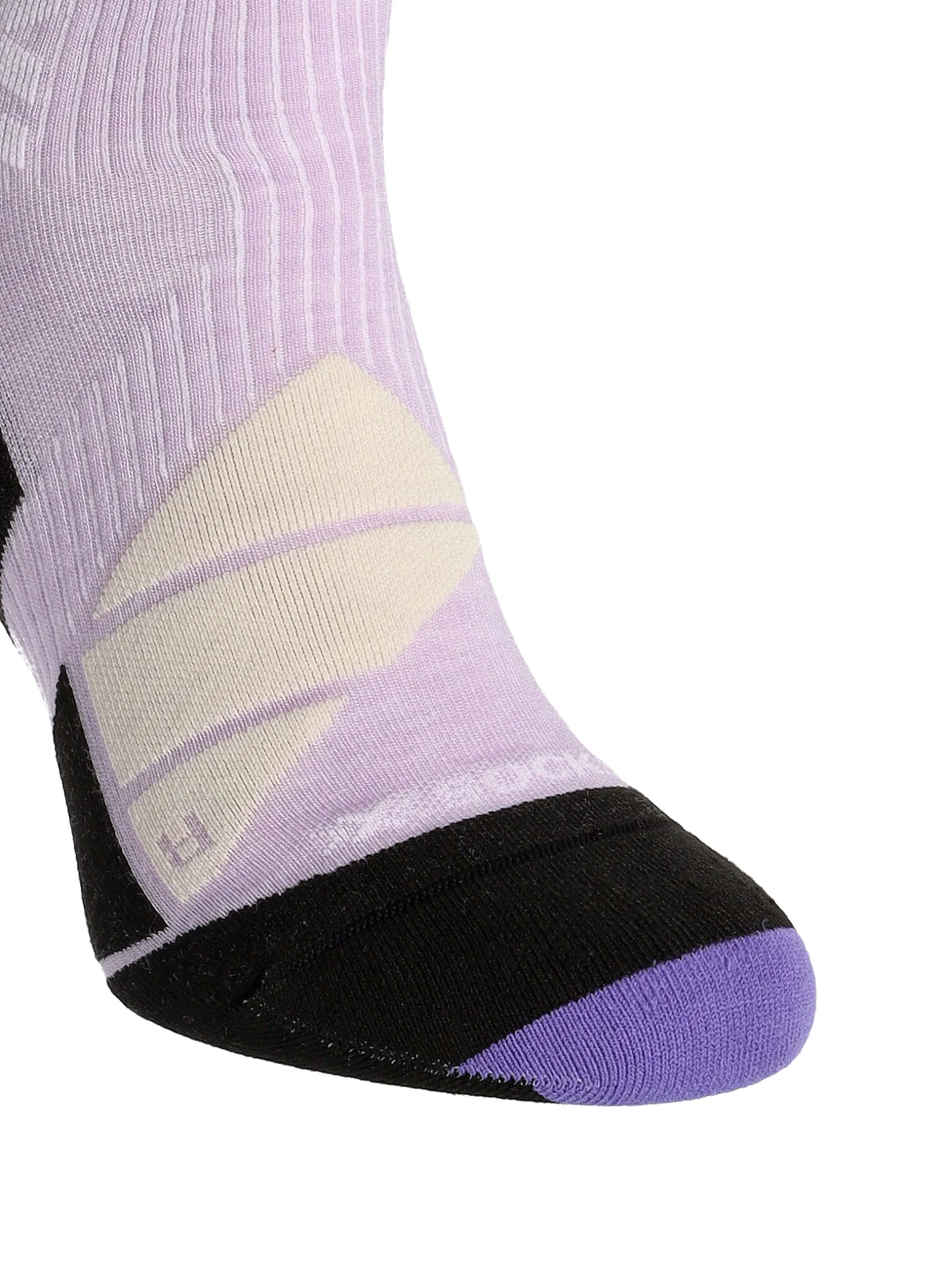 Lyžařské ponožky X-Socks Ski Perform Merino OTC - muted lavender/light sand