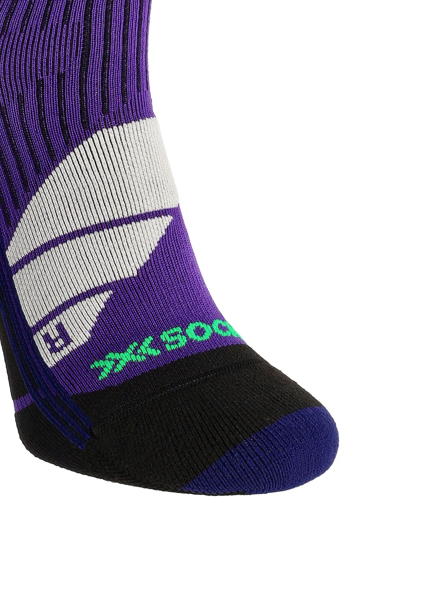 Dámské lyžařské ponožky X-Socks Ski Perform OTC - deep purple/light sand