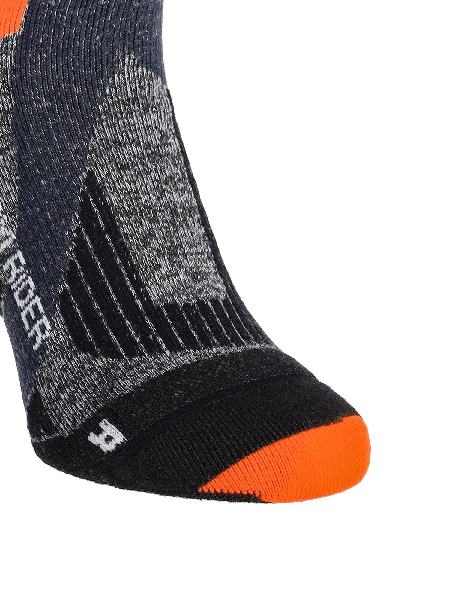 Lyžařské ponožky X-Socks Ski Rider 4.0 - stone grey/melange blue