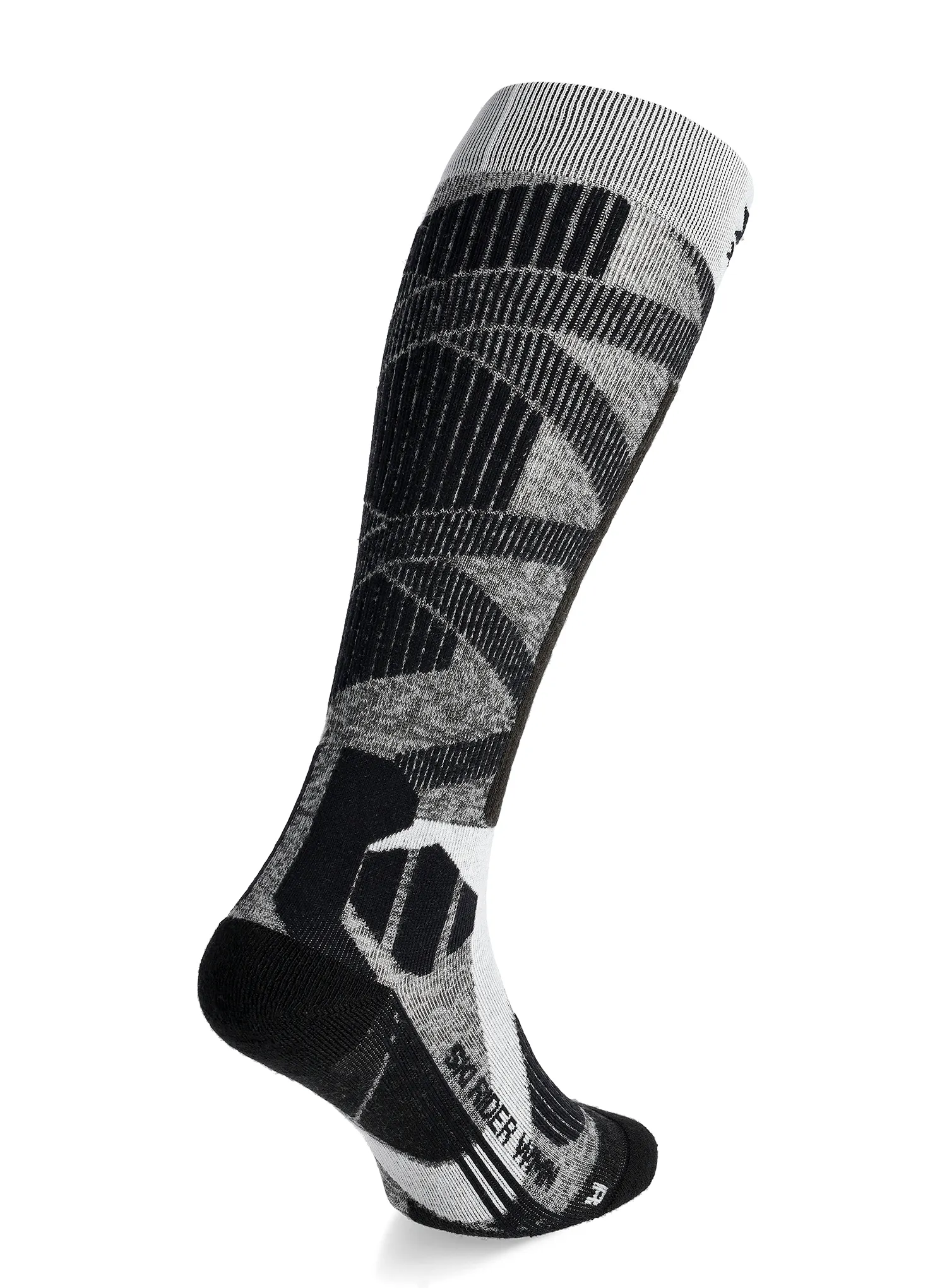 Dámské lyžařské ponožky X-Socks Ski Rider 4.0 - grey melange/opal black