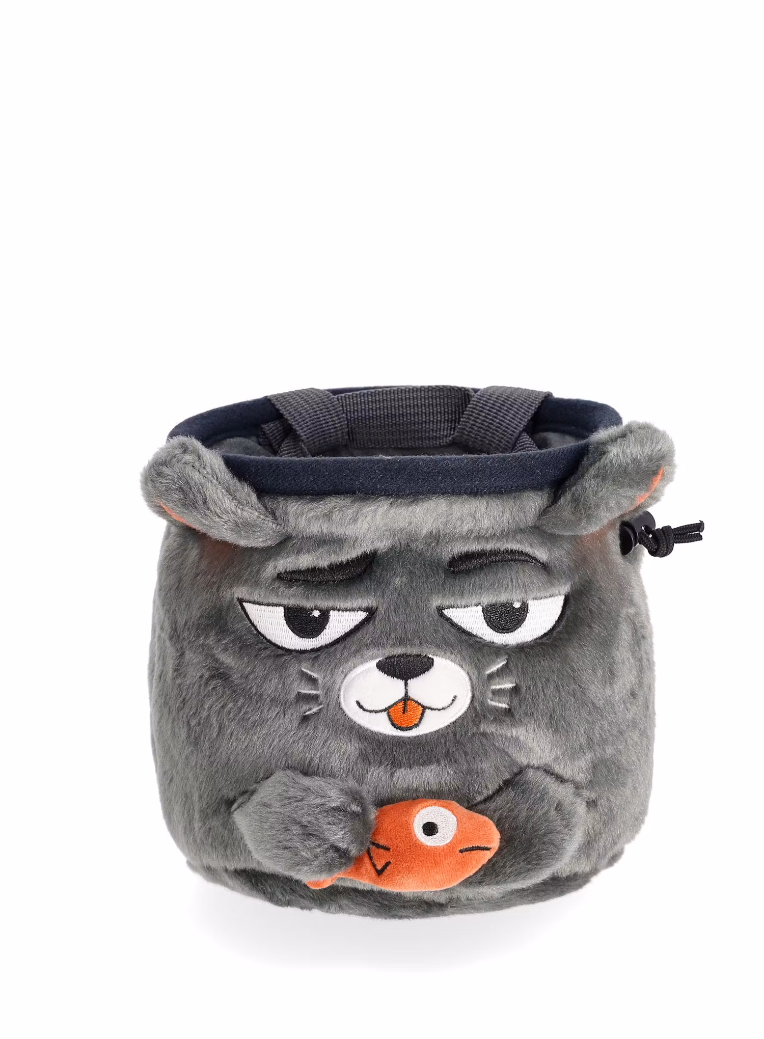 Pytlík na magnézium Y&Y Vertical Chalk Bag - grey cat