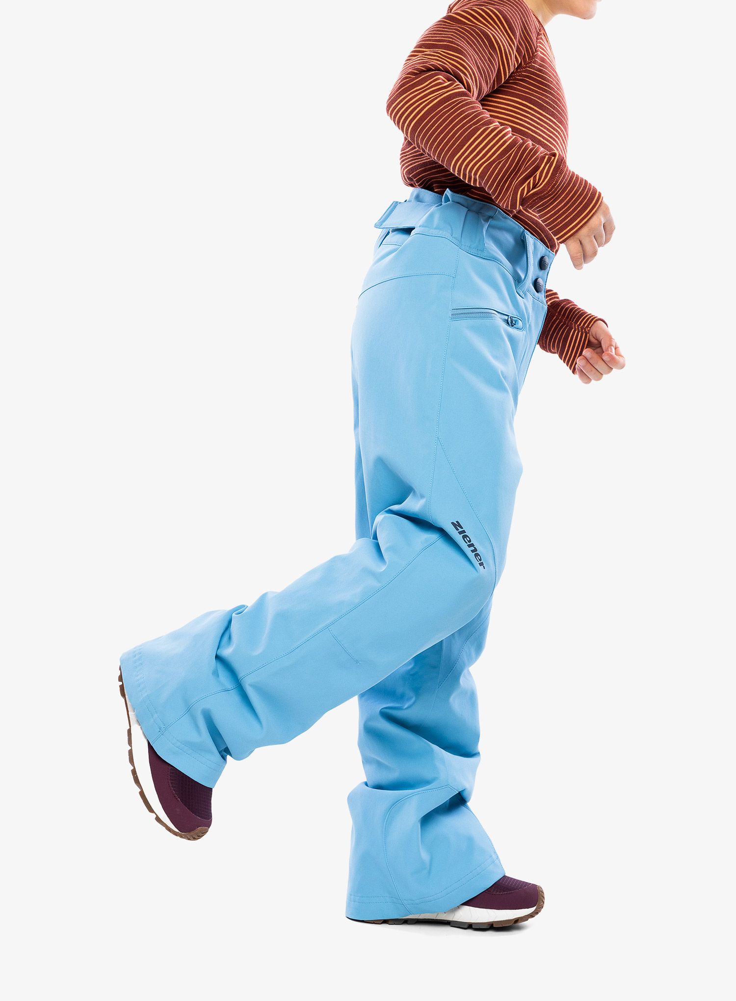 Dětské kalhoty Ziener Alin Pants Junior - morning blue
