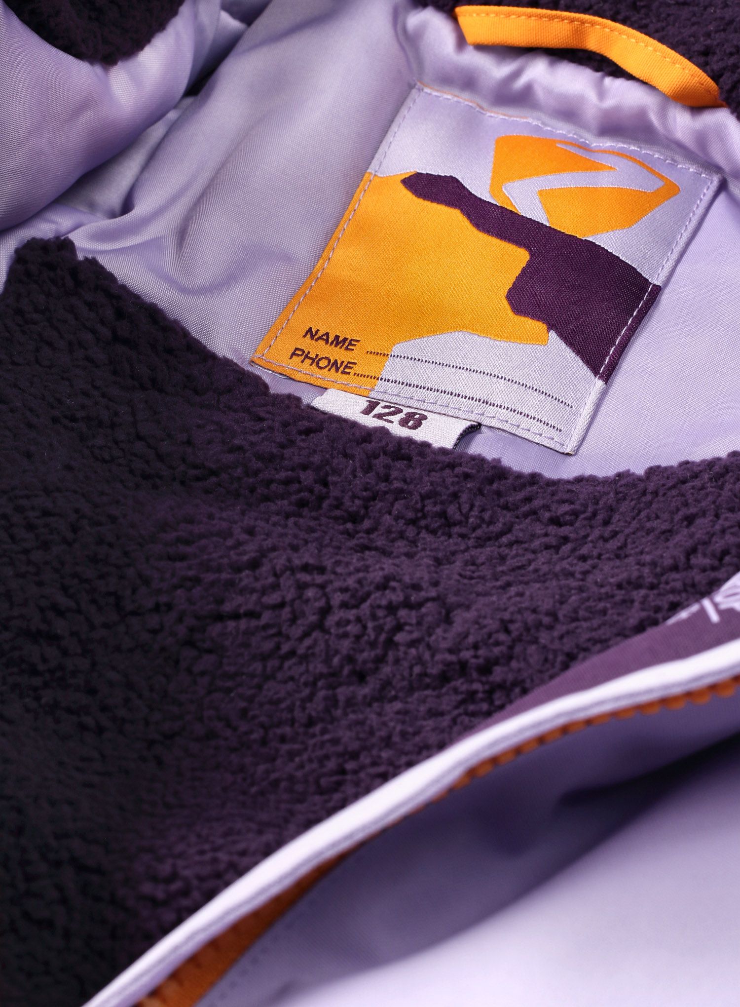 Dětská bunda Ziener Amely Jacket Junior - dark violet