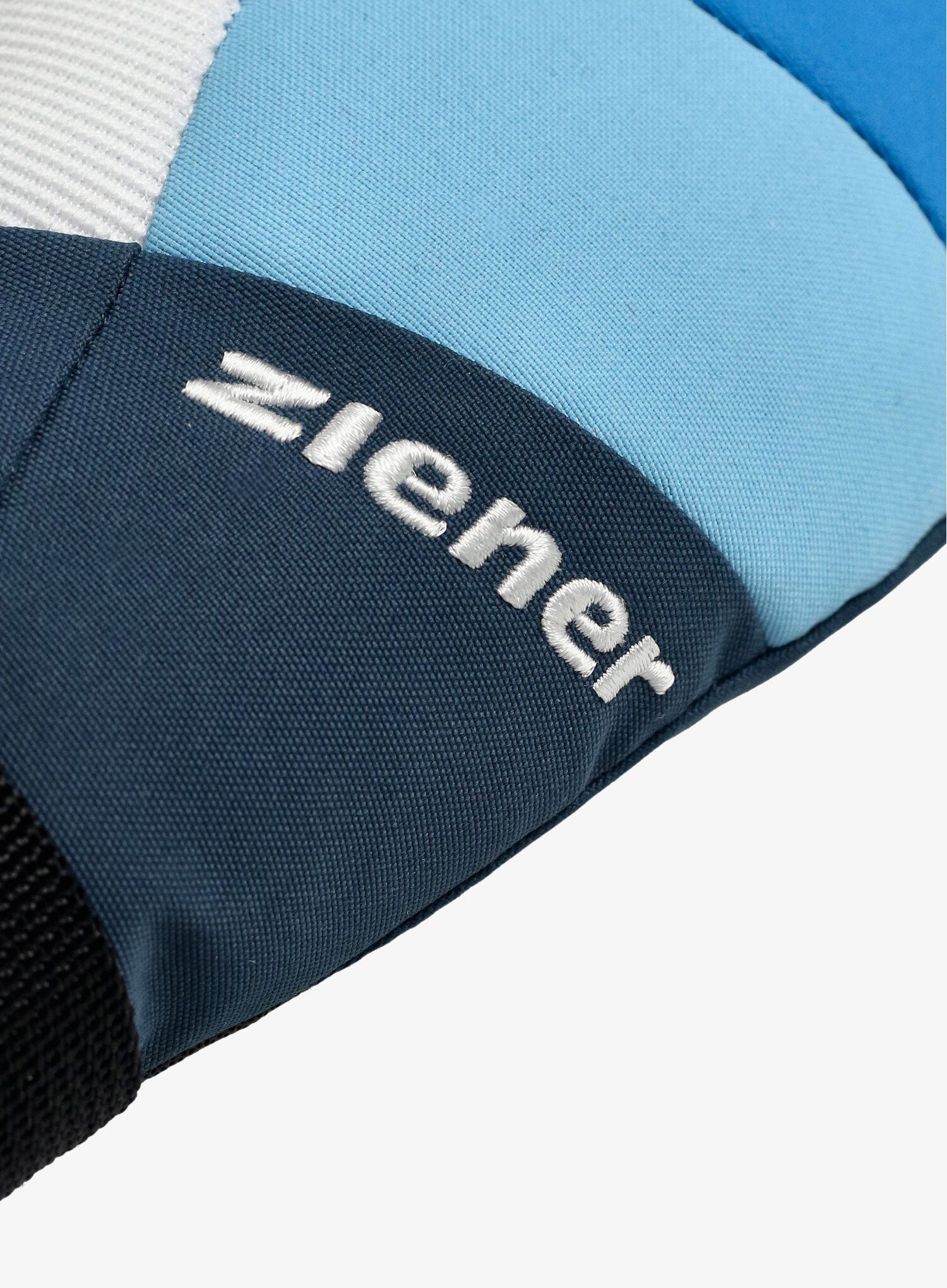 Dětské rukavice Ziener Lanic GTX + Gore Plus Warm Mitten Junior - hale navy