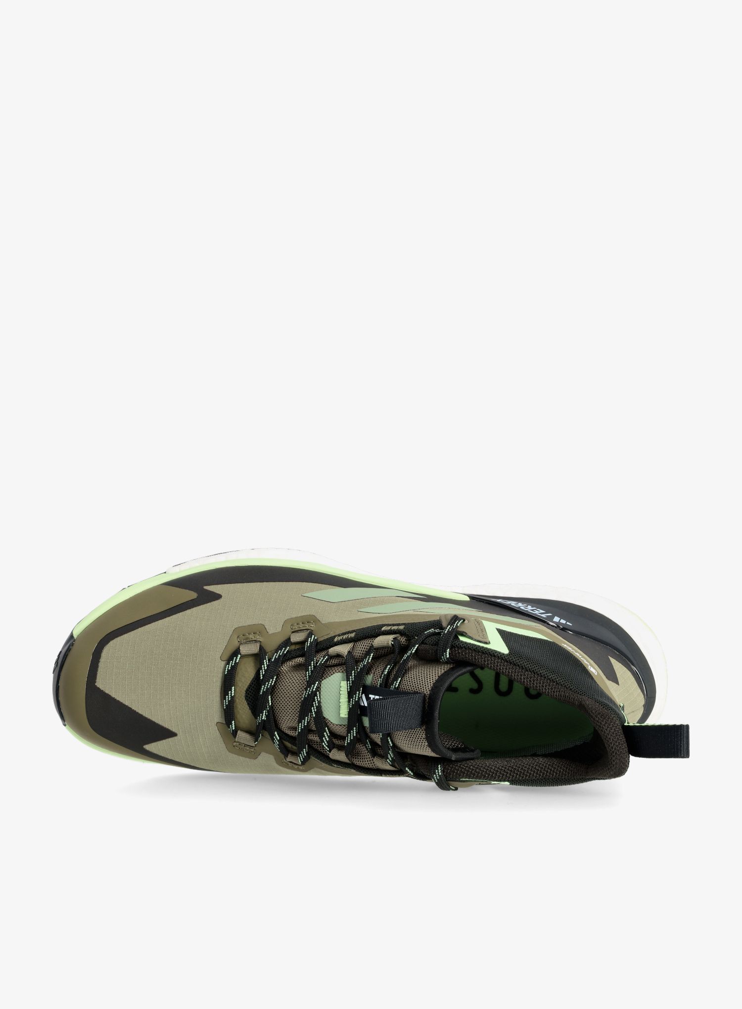 Turistické boty adidas TERREX Free Hiker 2 GTX - olive strat/silv grn/auror blk