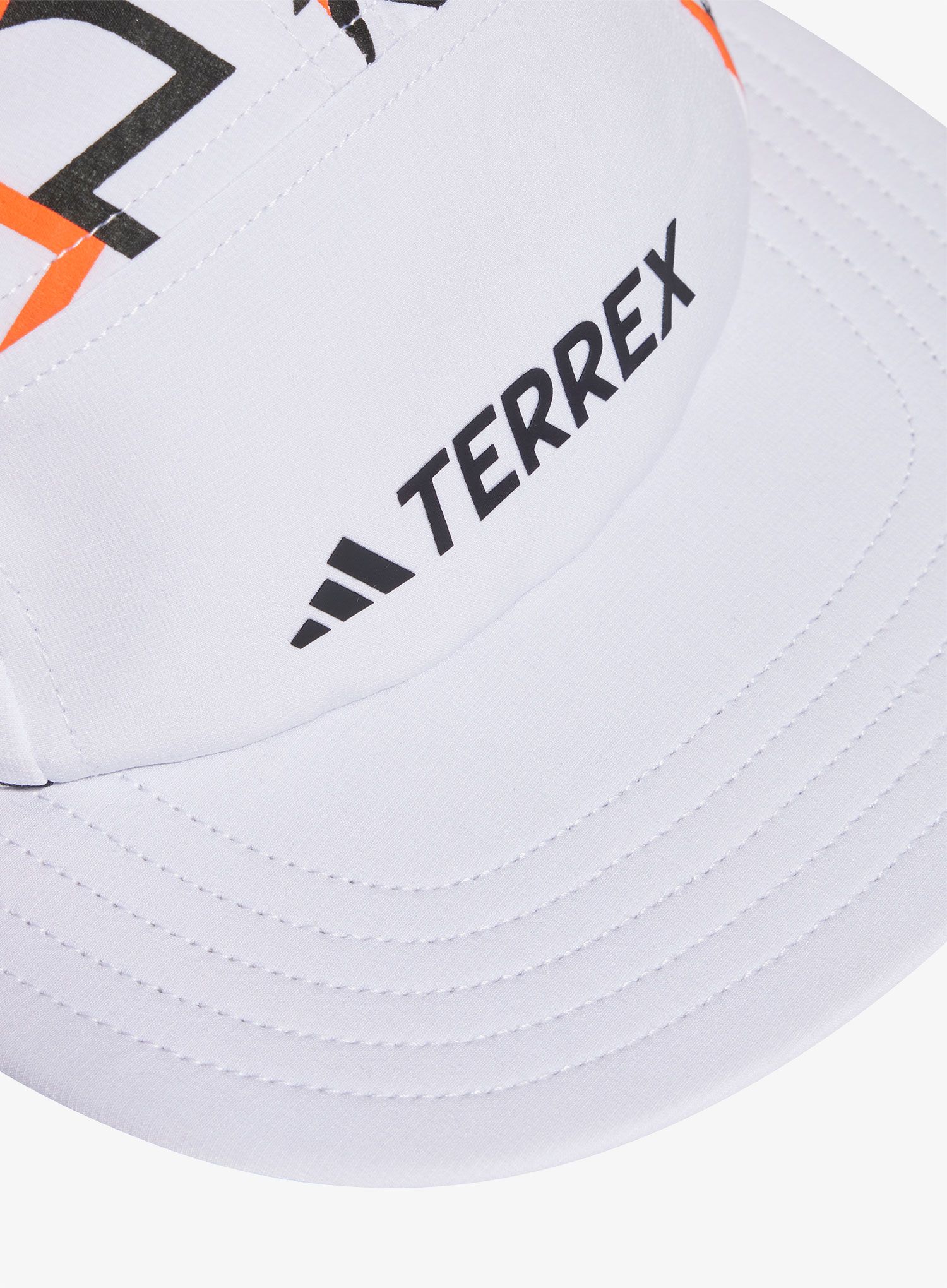 Kšiltovka adidas TERREX HEAT.RDY 5-Panel Graphic Cap - black/semi impact orange
