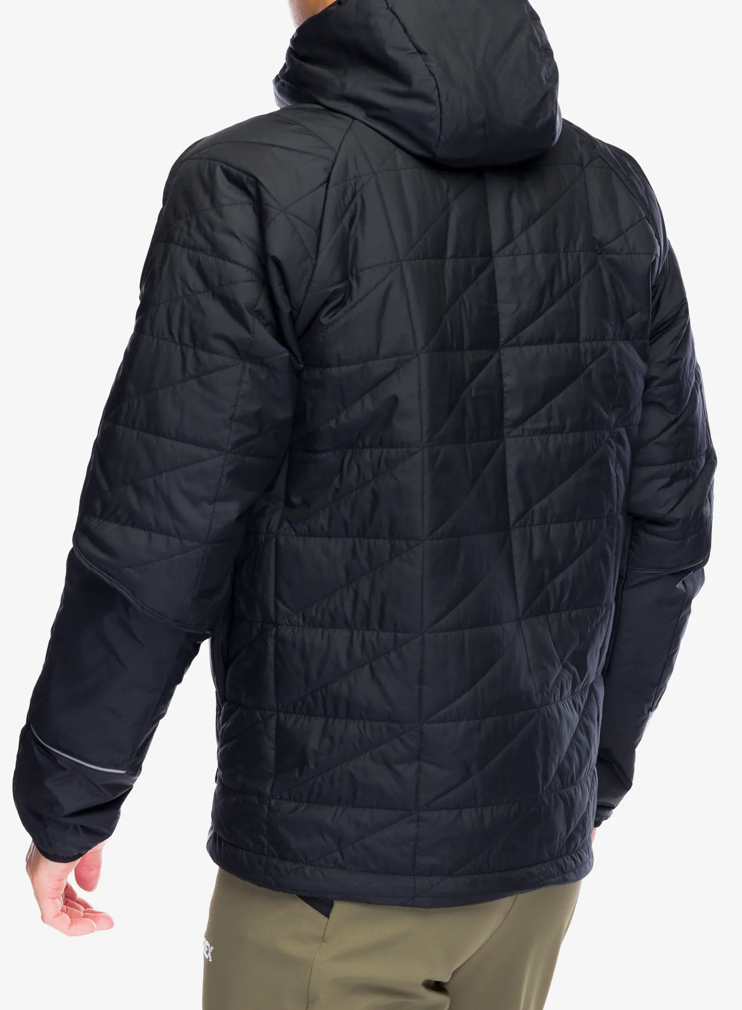 Izolovaná bunda adidas TERREX Multi Synthetic Insulated Hooded Jkt - black