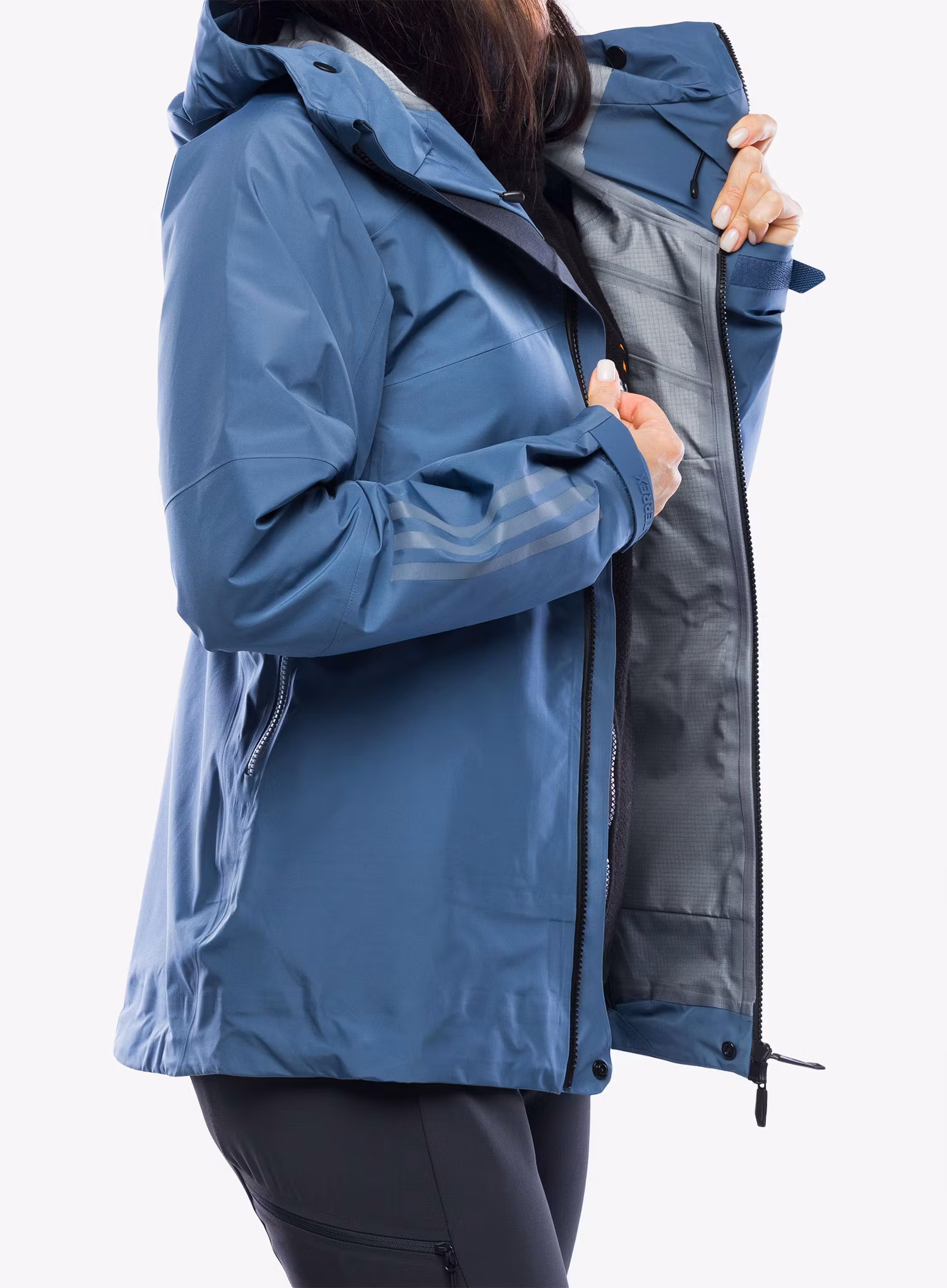 Dámská nepromokavá bunda s membránou adidas TERREX Techrock GORE-TEX Pro Jacket - wonste