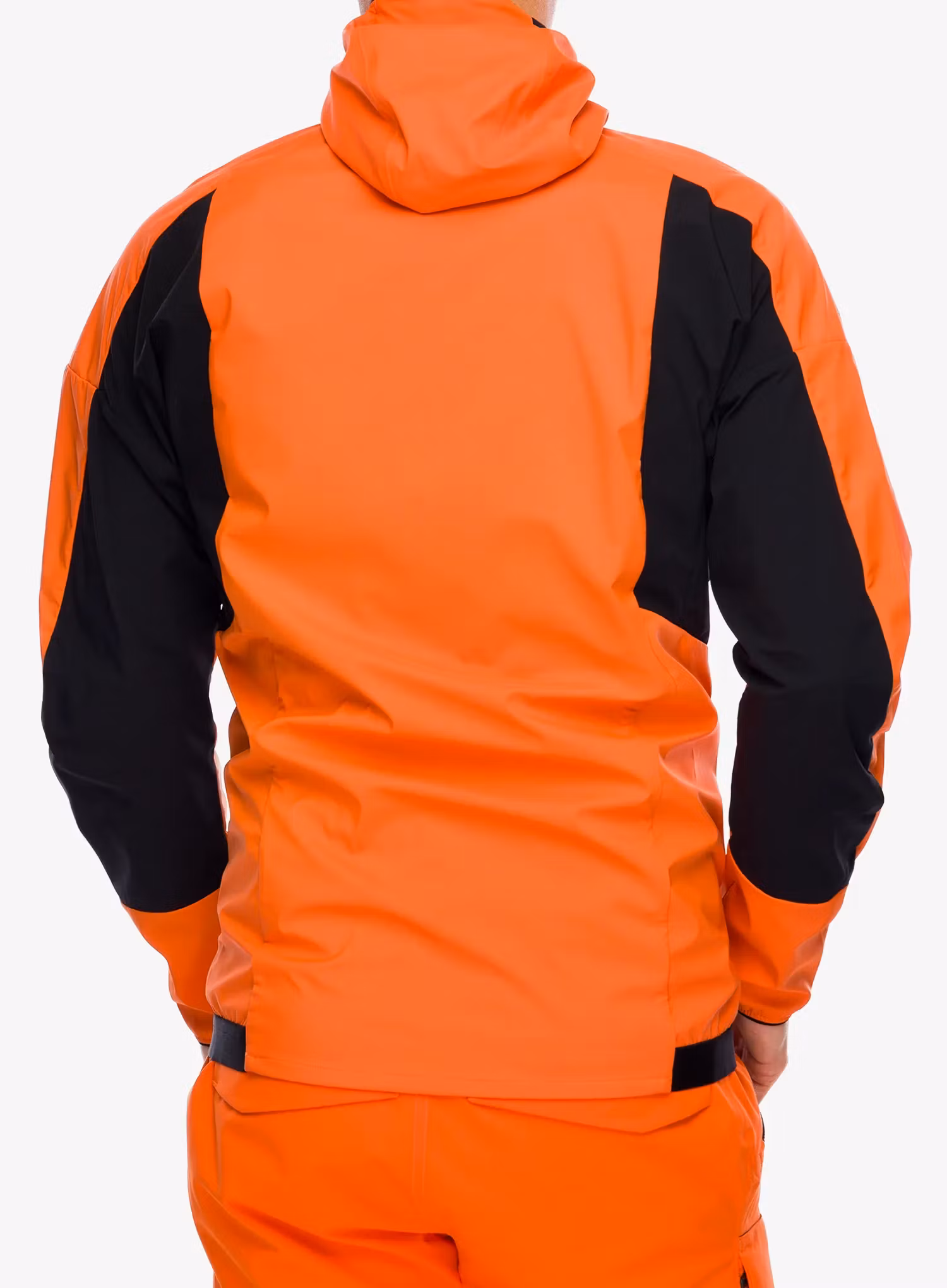 Softshellová bunda adidas TERREX Techrock GORE-TEX WINDSTOPPER Softshell Jkt - semi impact orange/black