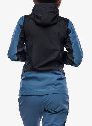 Dámská bunda do deště adidas TERREX Xperior Hybrid Primeknit Rain Jkt - wonste/black