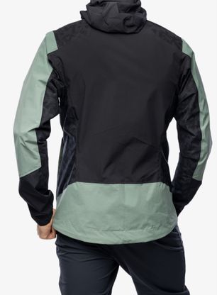 Bunda do deště adidas TERREX Xperior Hybrid RAIN.RDY Jacket - silver green/black