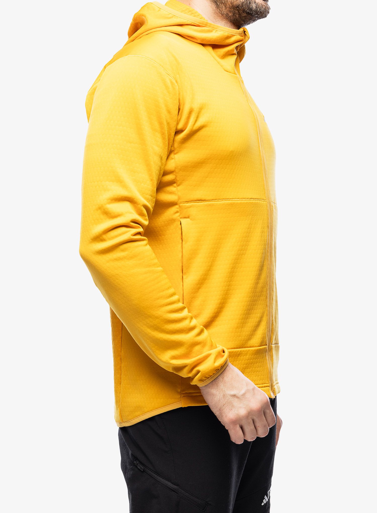 Outdoor mikina pánská adidas TERREX Xperior Light Fleece Hooded Jacket - preyel