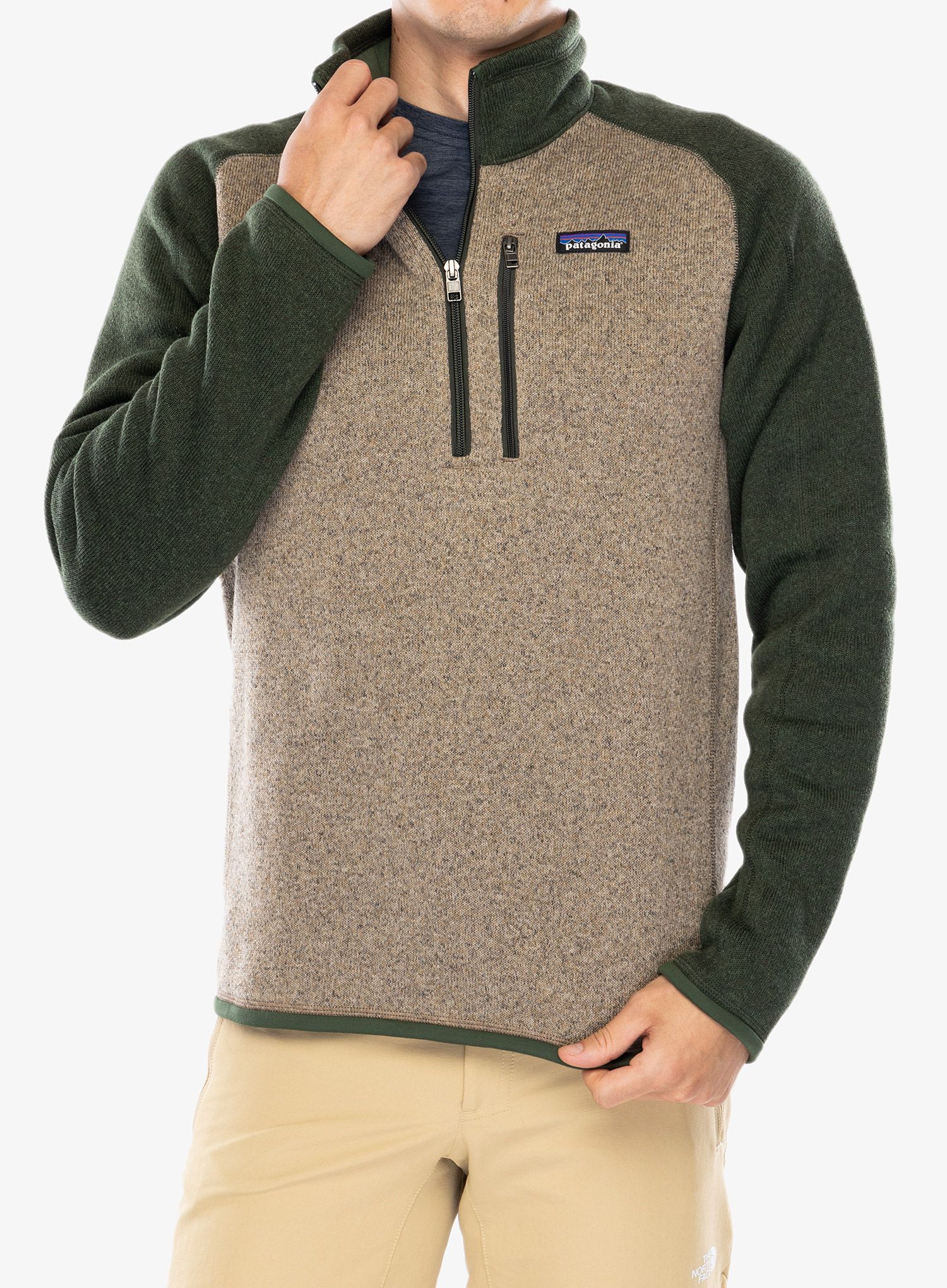Fleecová mikina Patagonia Better Sweater 1/4 Zip - seabird grey
