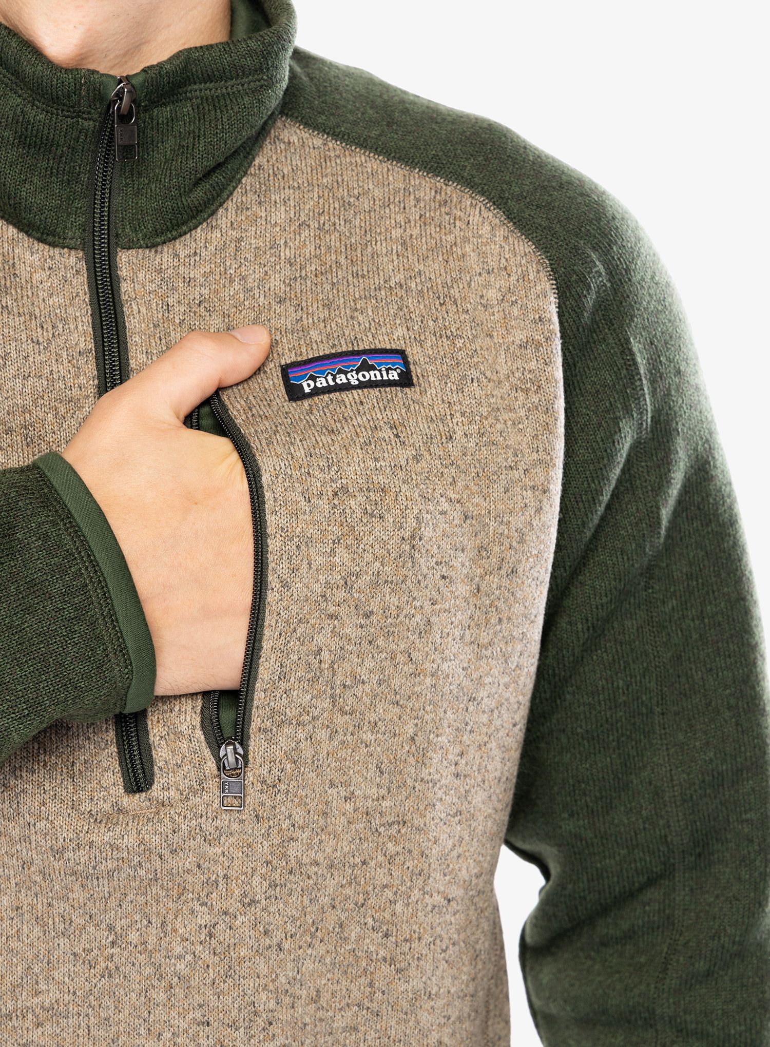 Fleecová mikina Patagonia Better Sweater 1/4 Zip - seabird grey