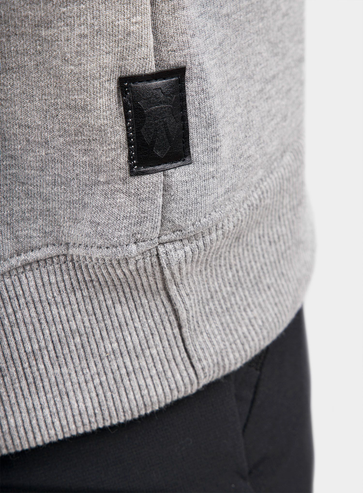 Mikina s kapucí Majesty Super Zip Hoodie - grey