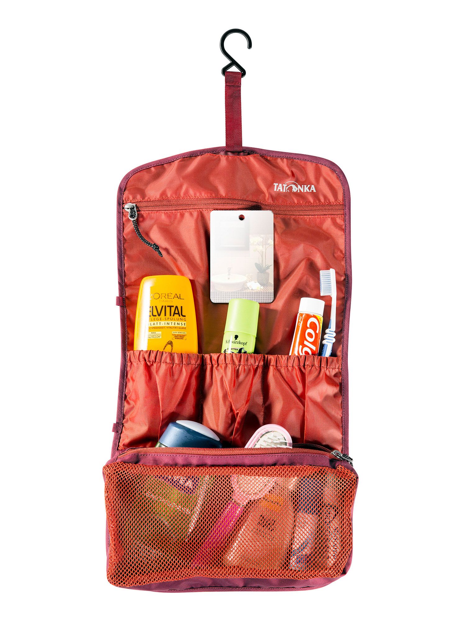 Kosmetická taška Tatonka Small Travelcare - bordeaux red