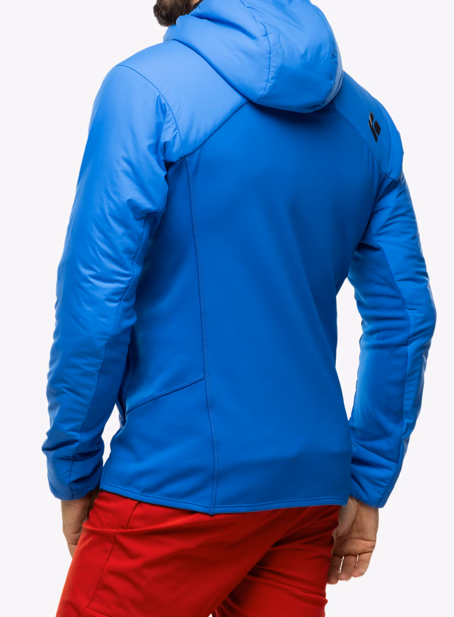 Zateplená bunda Black Diamond First Light Hybrid Hoody - drifter blue