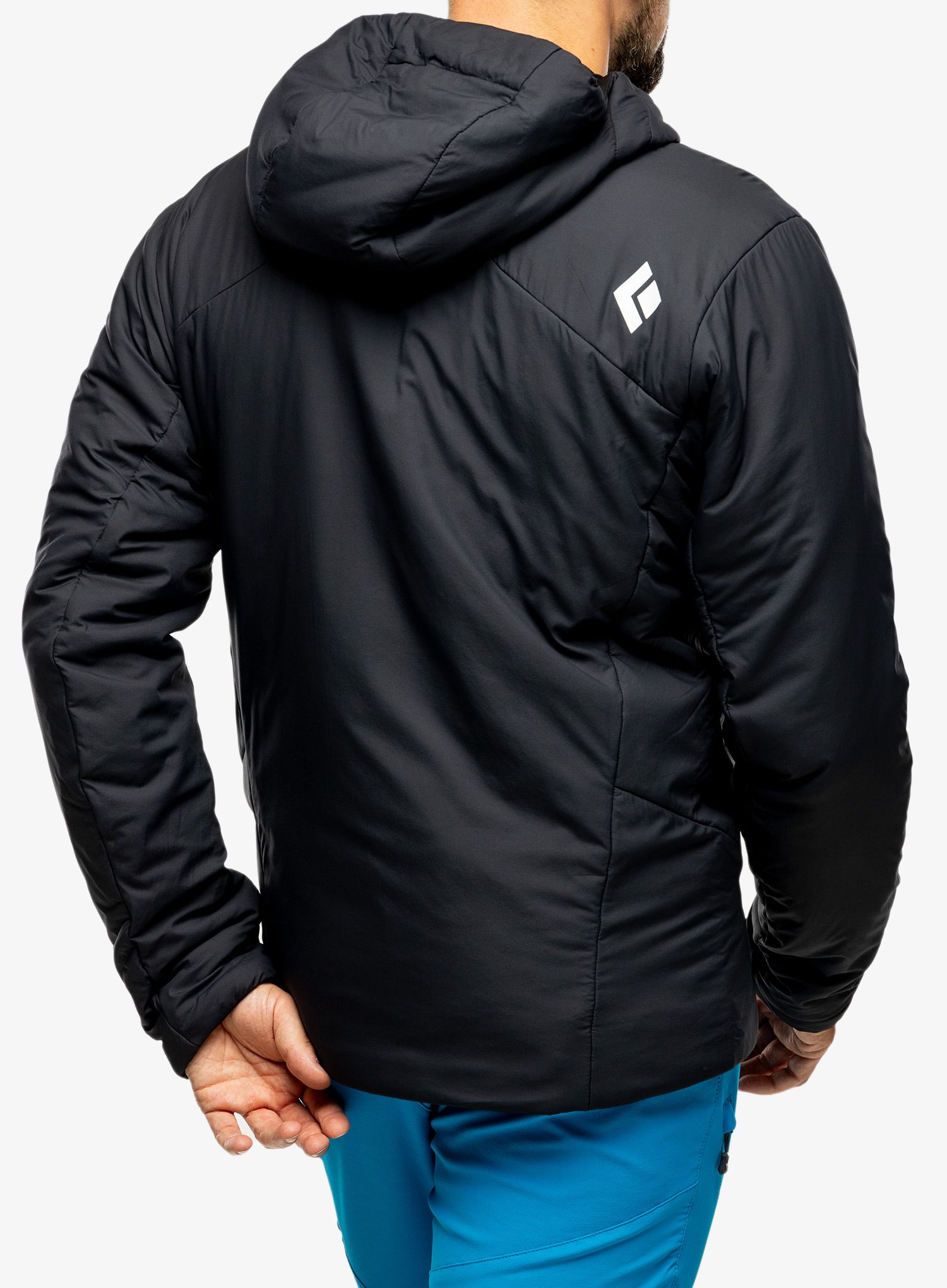 Zateplená bunda Black Diamond First Light Stretch Hoody - black