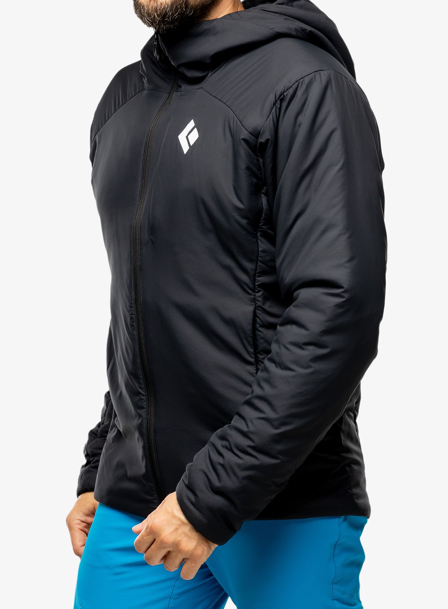 Zateplená bunda Black Diamond First Light Stretch Hoody - black