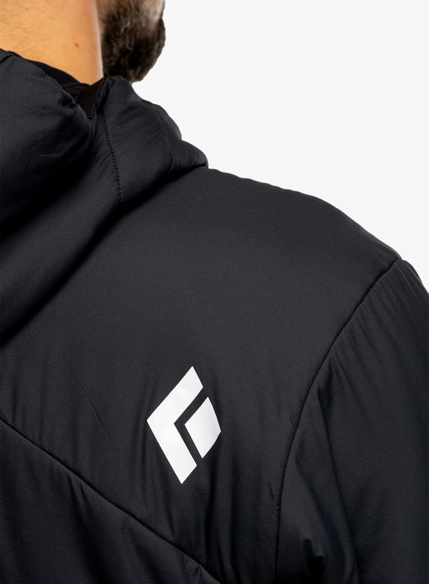 Zateplená bunda Black Diamond First Light Stretch Hoody - black