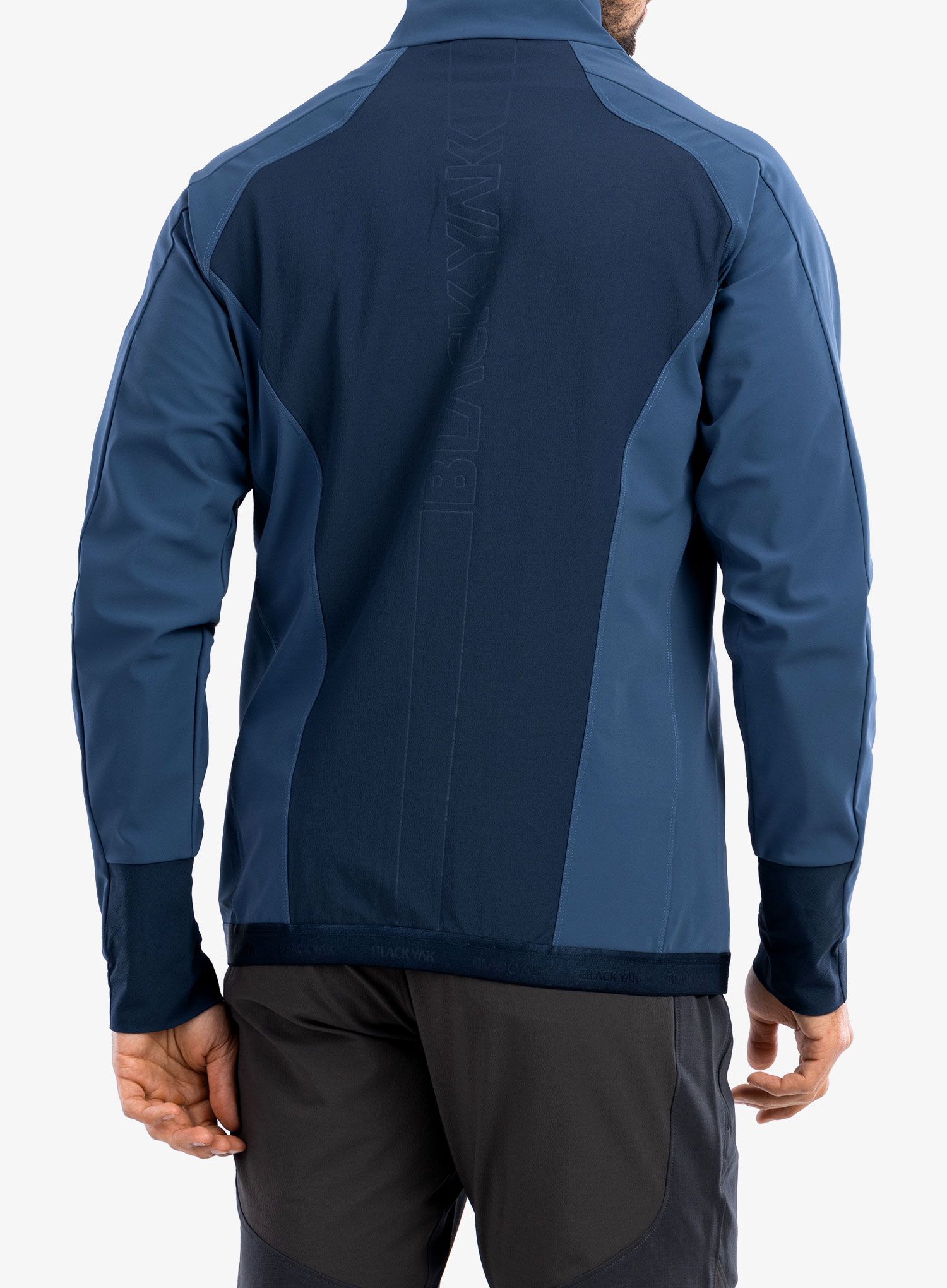 Softshellová bunda BlackYak Castana Jacket - dk denim