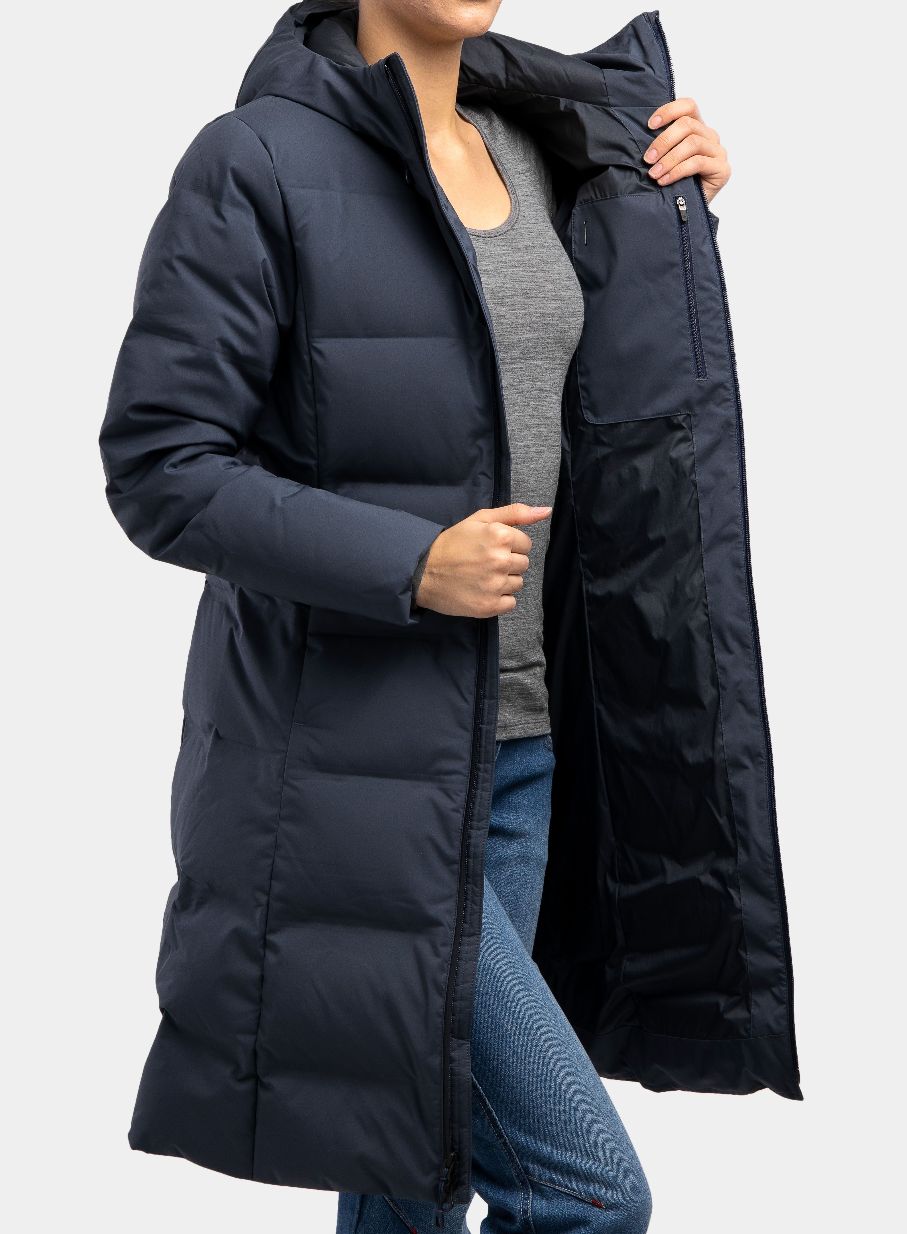 Dámský kabát Patagonia Jackson Glacier Parka - sm. blue