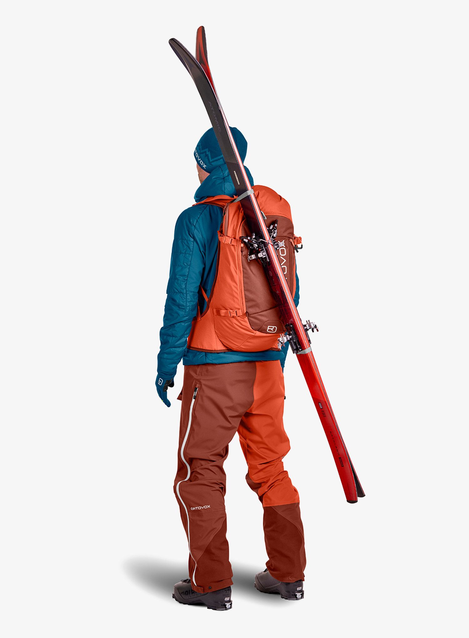 Lyžařský batoh Ortovox Tour Rider 30 – desert orange