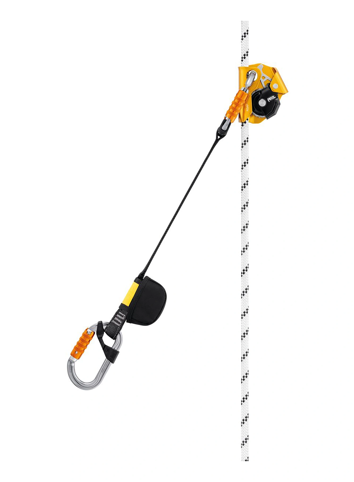 Tlumič pádové energie Petzl Asap Sorber 40 cm - black