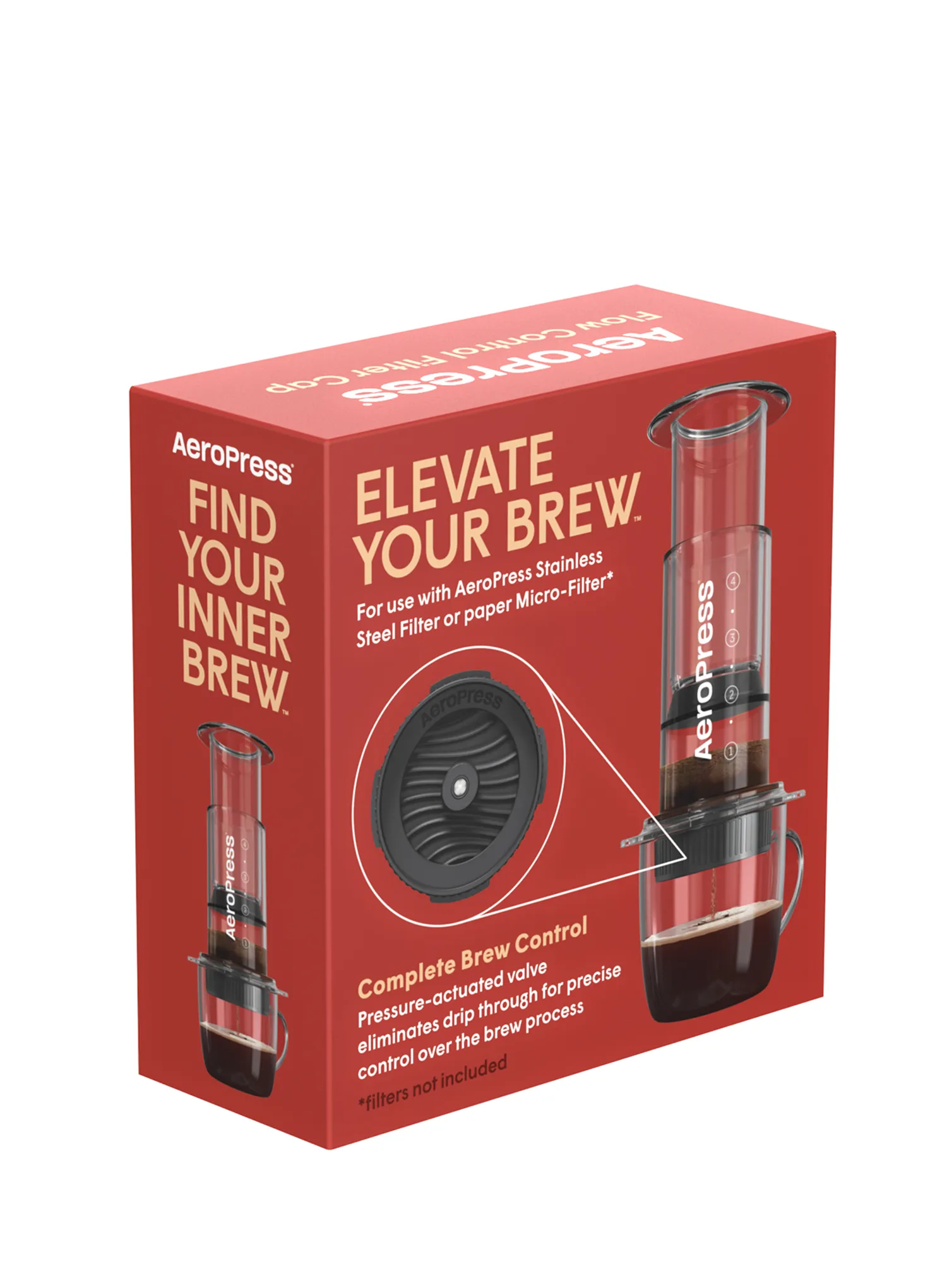Adaptér k expreskám AeroPress Flow Control Filter Cap