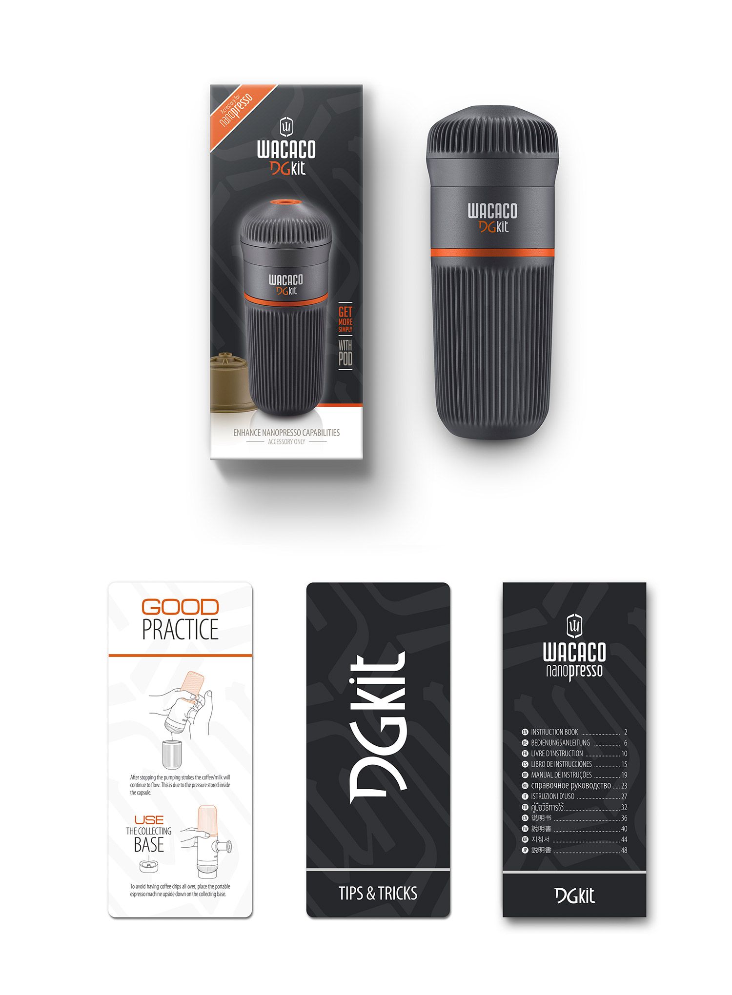 Adaptér pro kapsle Wacaco DG Kit