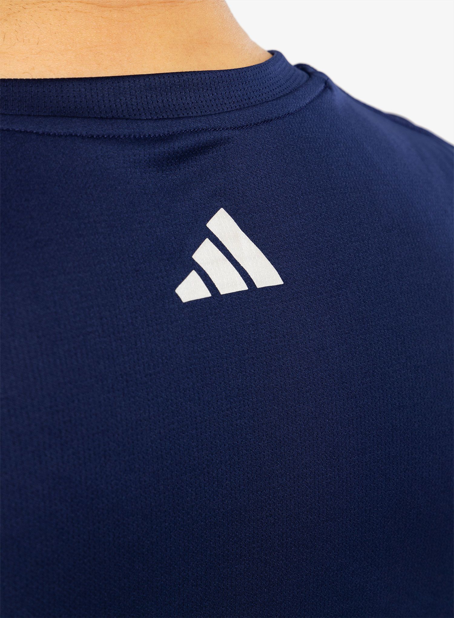 Běžecké tričko adidas Brand Love Graphic Tee - dark blue/blue fusion
