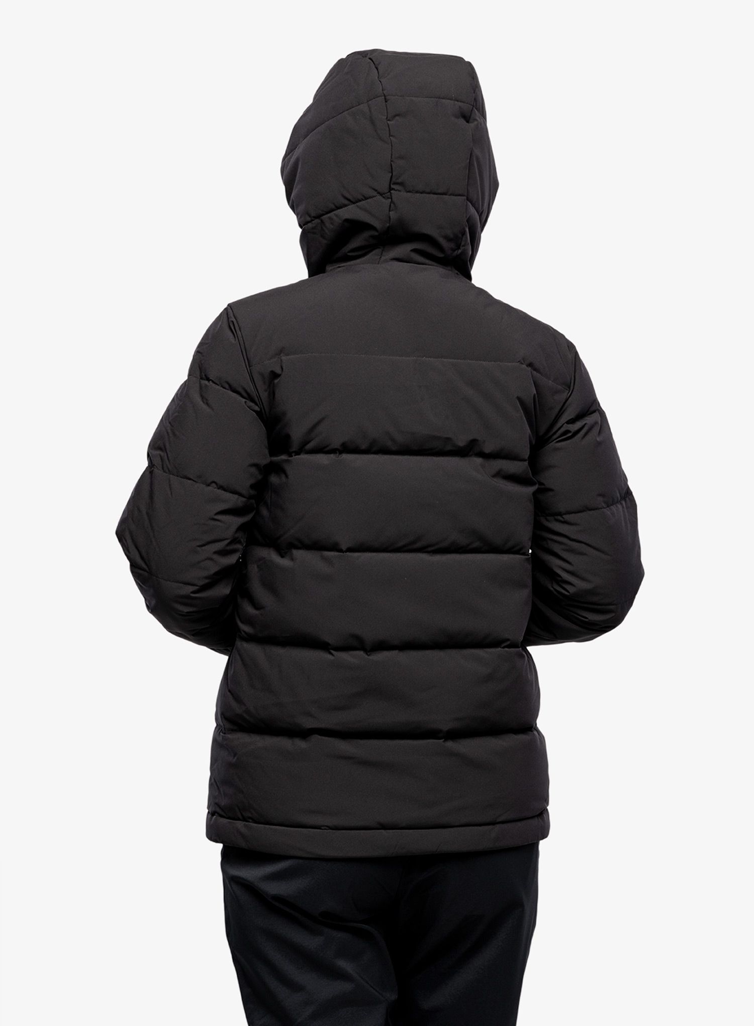 Dámská péřová bunda adidas Helionic Hooded Jacket - black