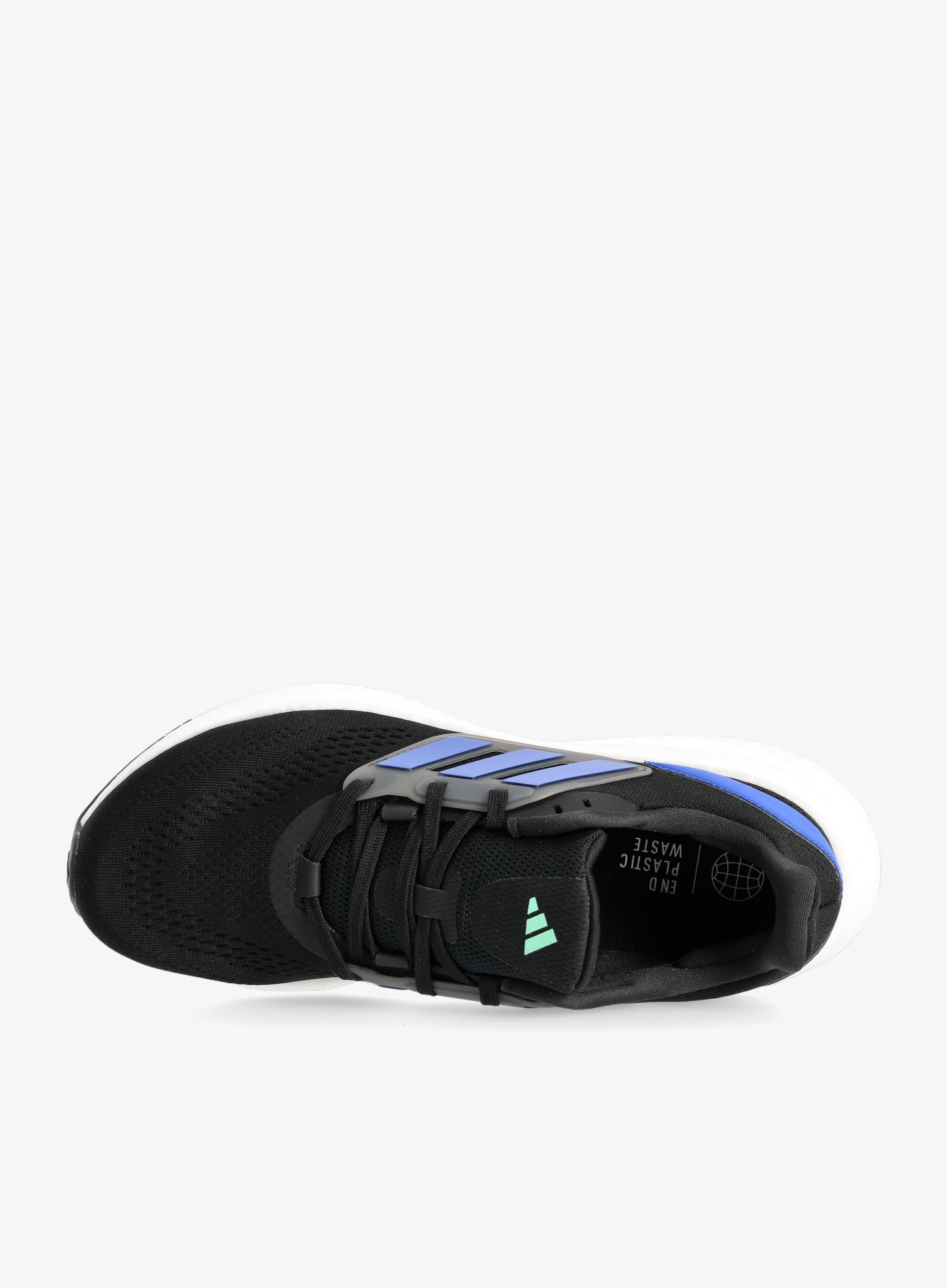 Boty na běhání pánské adidas Pureboost 22 - black/blue/white