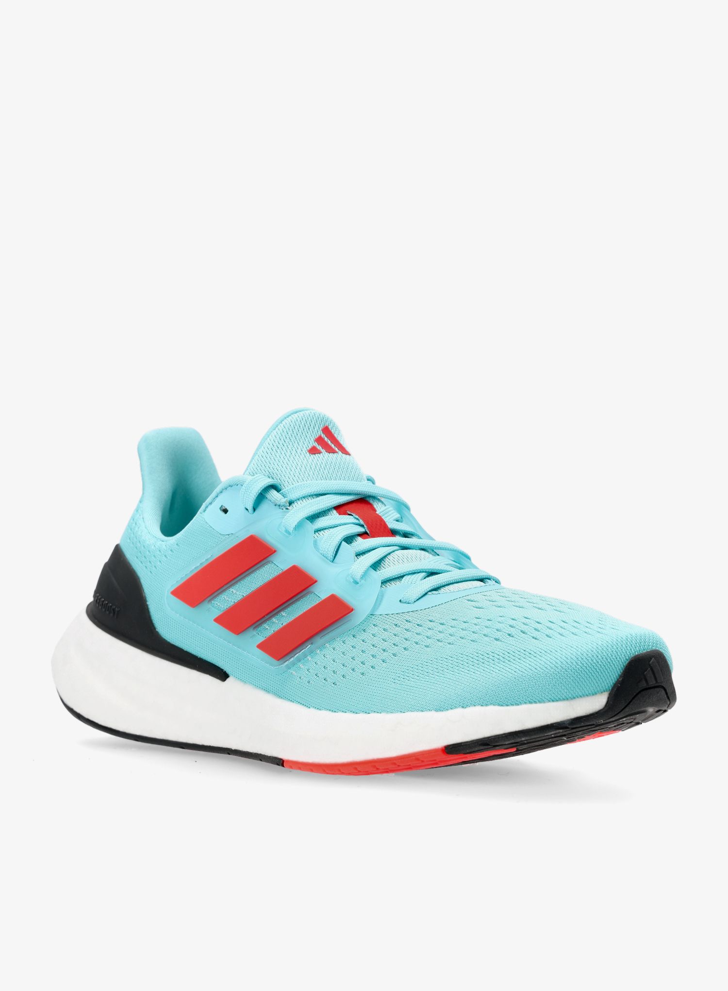 Běžecké boty pánské adidas Pureboost 23 - ltaqua/brired/ftwwht