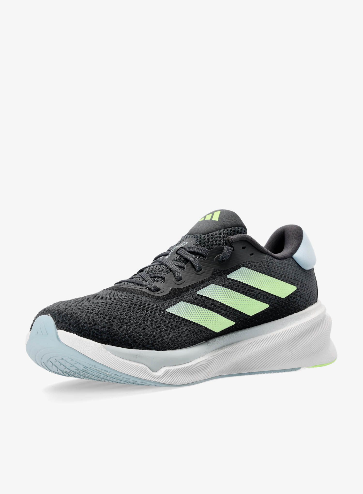 Běžecké boty pánské adidas Supernova Stride - carbon/green spark/wonder blue