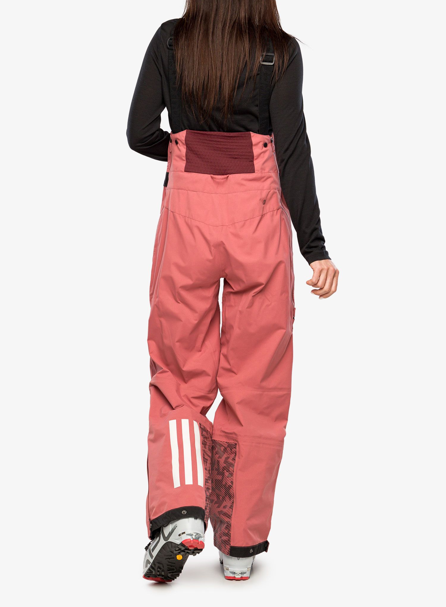 Dámské kalhoty GORE-TEX adidas TERREX 3L GORE-TEX Snow Bib - wonder red
