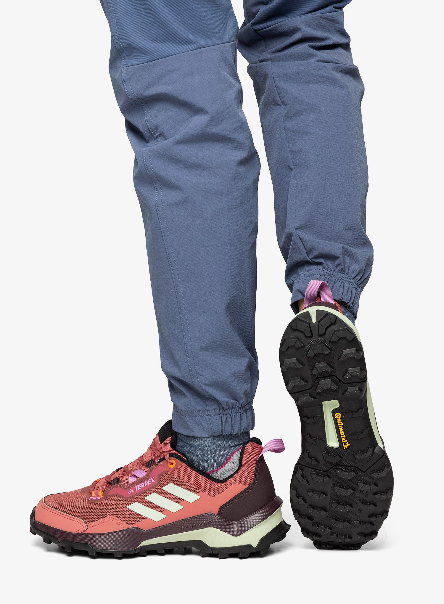 Dámské trekové boty adidas TERREX AX4 - red/green/lilac
