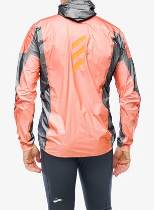 Bunda na běhání adidas TERREX Agravic 3L Pro Rain Jacket - semi impact orange
