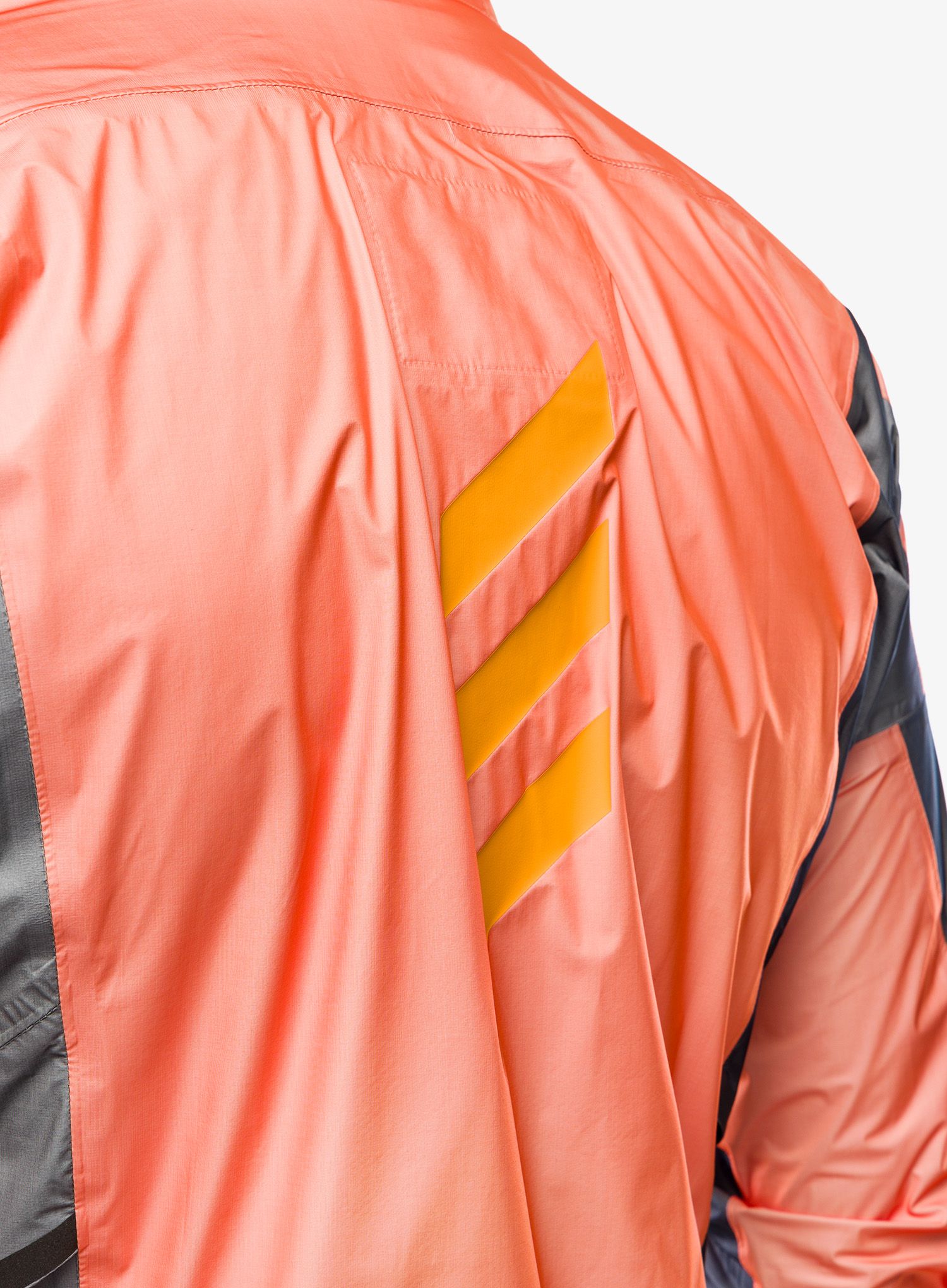 Bunda na běhání adidas TERREX Agravic 3L Pro Rain Jacket - semi impact orange