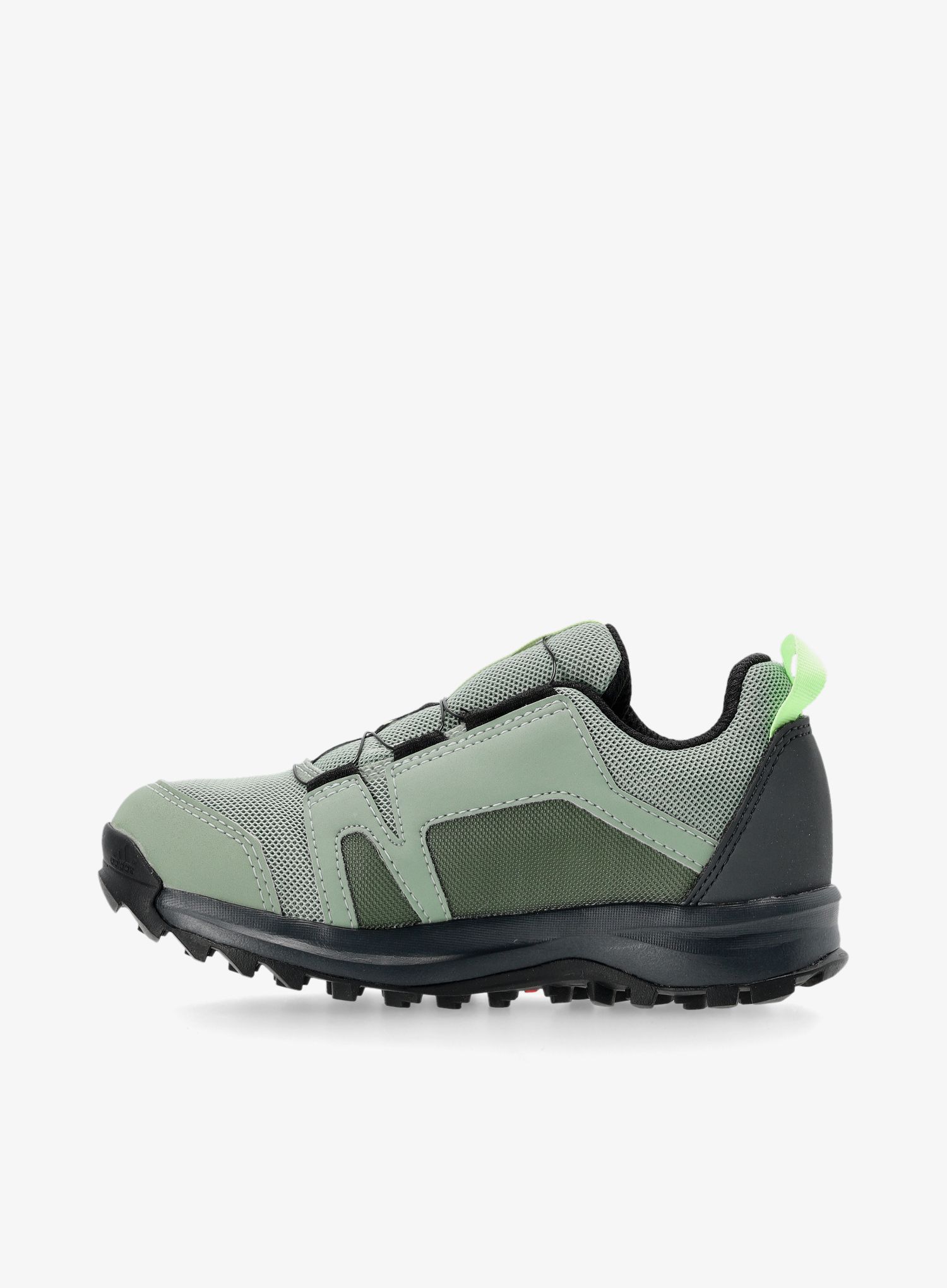 Dětské boty adidas TERREX Agravic BOA RAIN.RDY - silver green/black/green spark