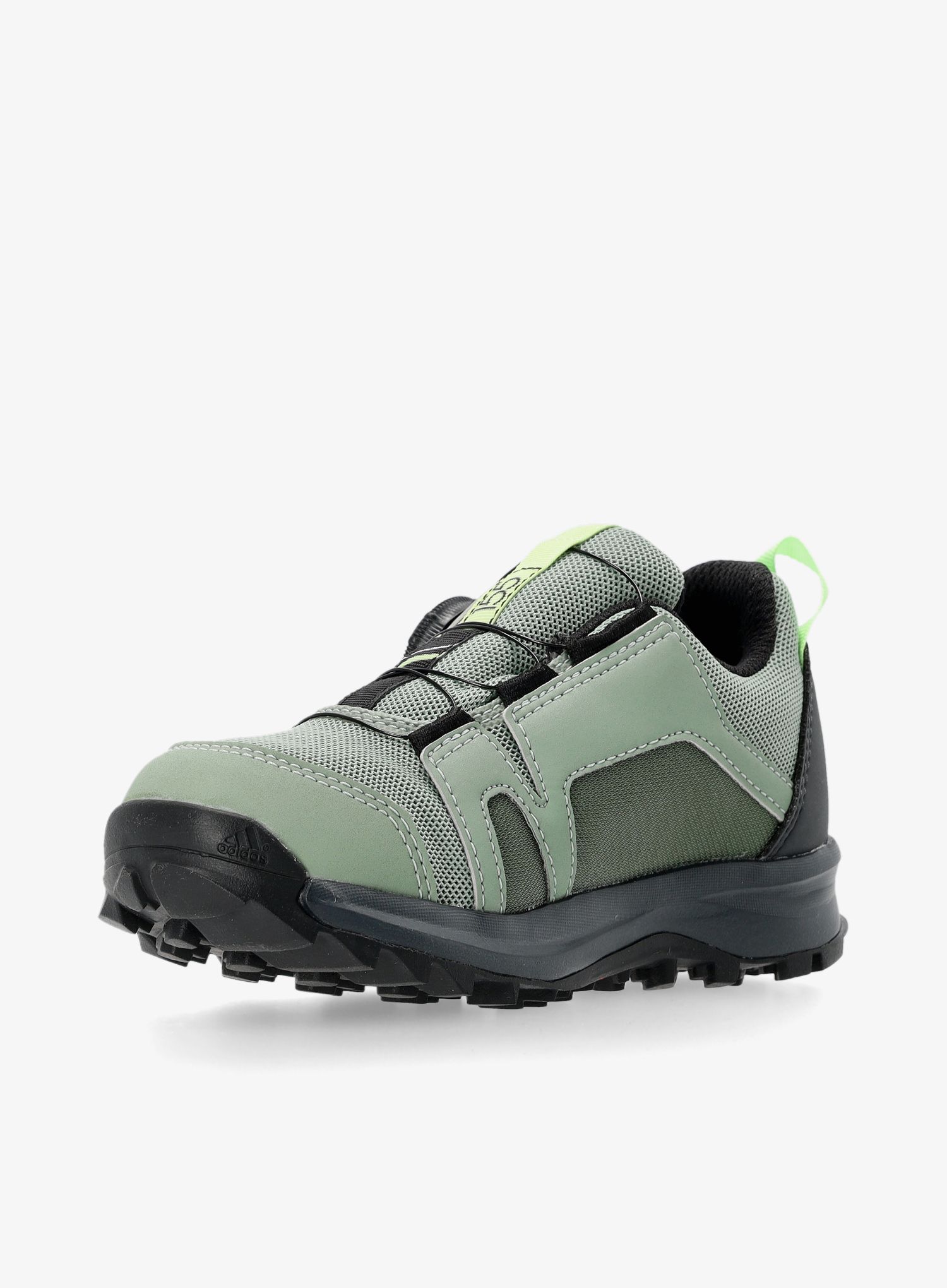 Dětské boty adidas TERREX Agravic BOA RAIN.RDY - silver green/black/green spark