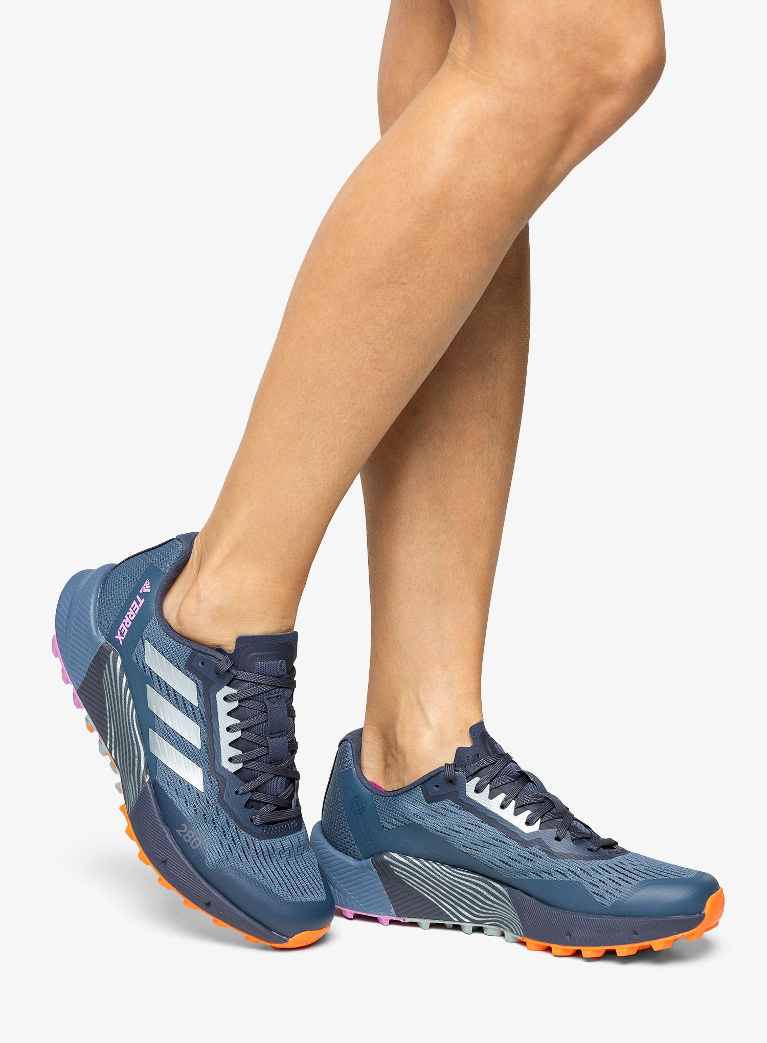 Dámská běžecká obuv adidas TERREX Agravic Flow 2 - steel/grey