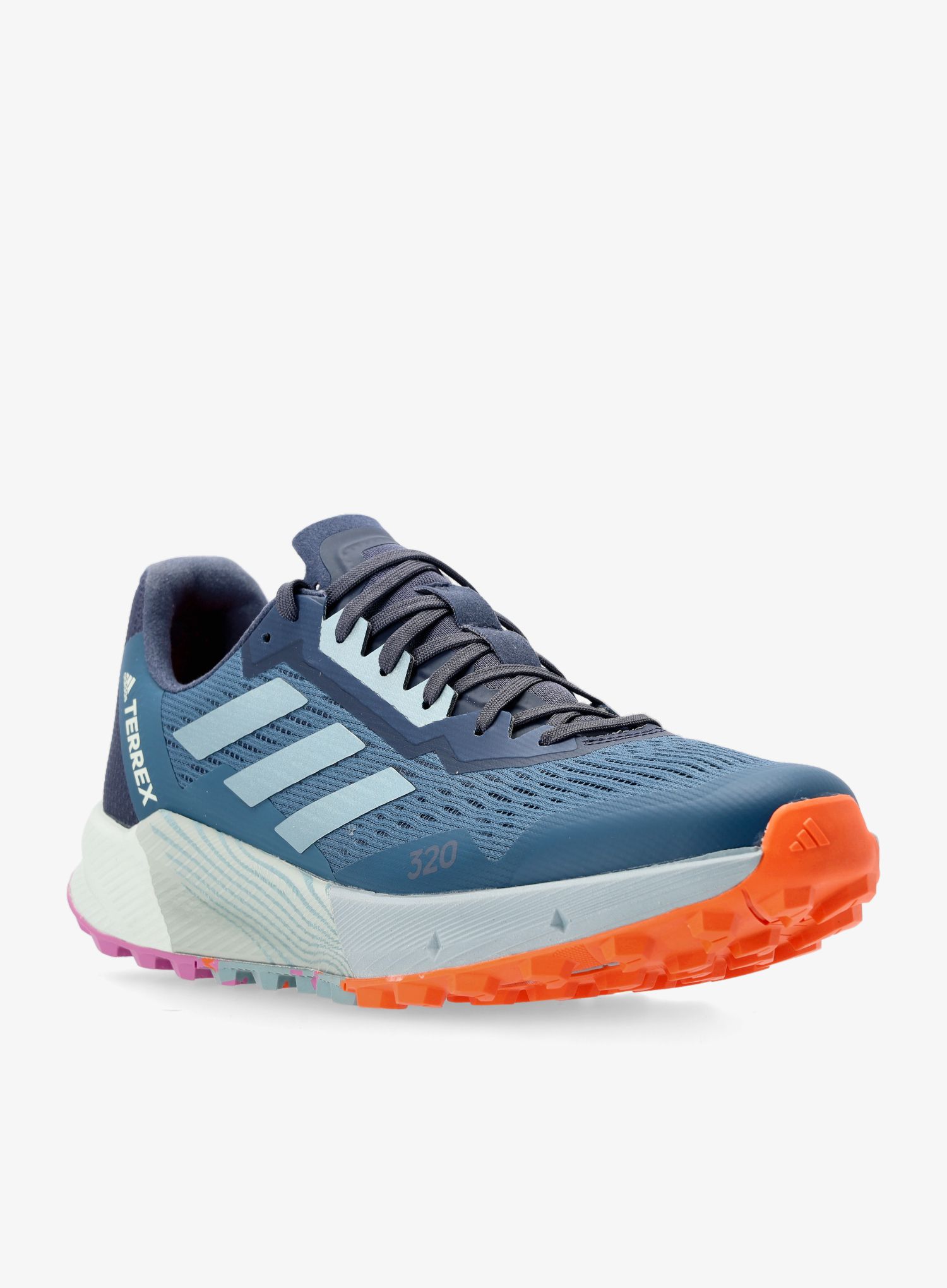 Běžecká obuv adidas TERREX Agravic Flow 2 - steel/magic grey/orange